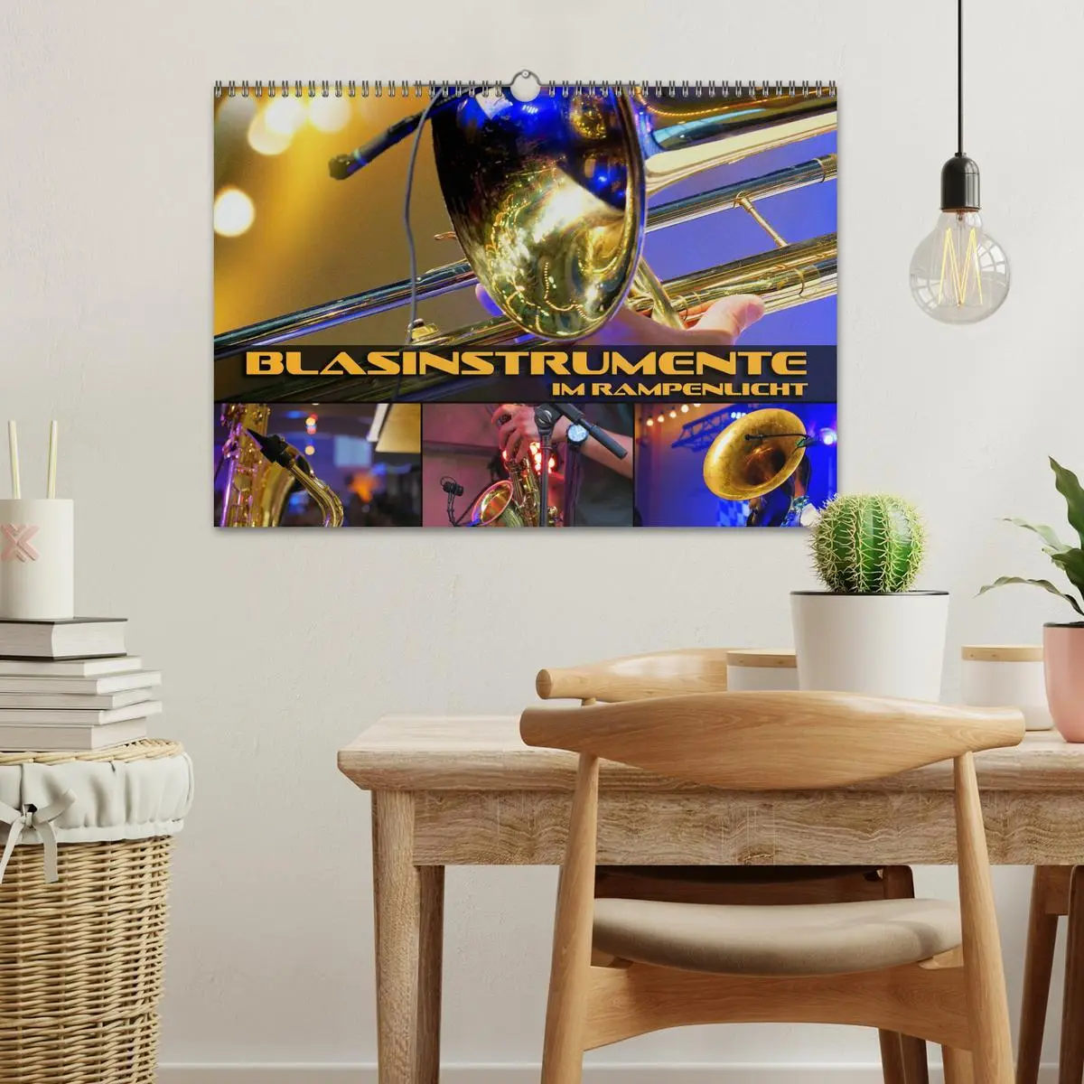 Bild: 9783457846117 | Blasinstrumente im Rampenlicht (Wandkalender 2026 DIN A3 quer),...