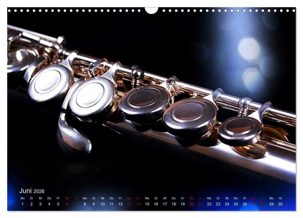 Bild: 9783457846117 | Blasinstrumente im Rampenlicht (Wandkalender 2026 DIN A3 quer),...