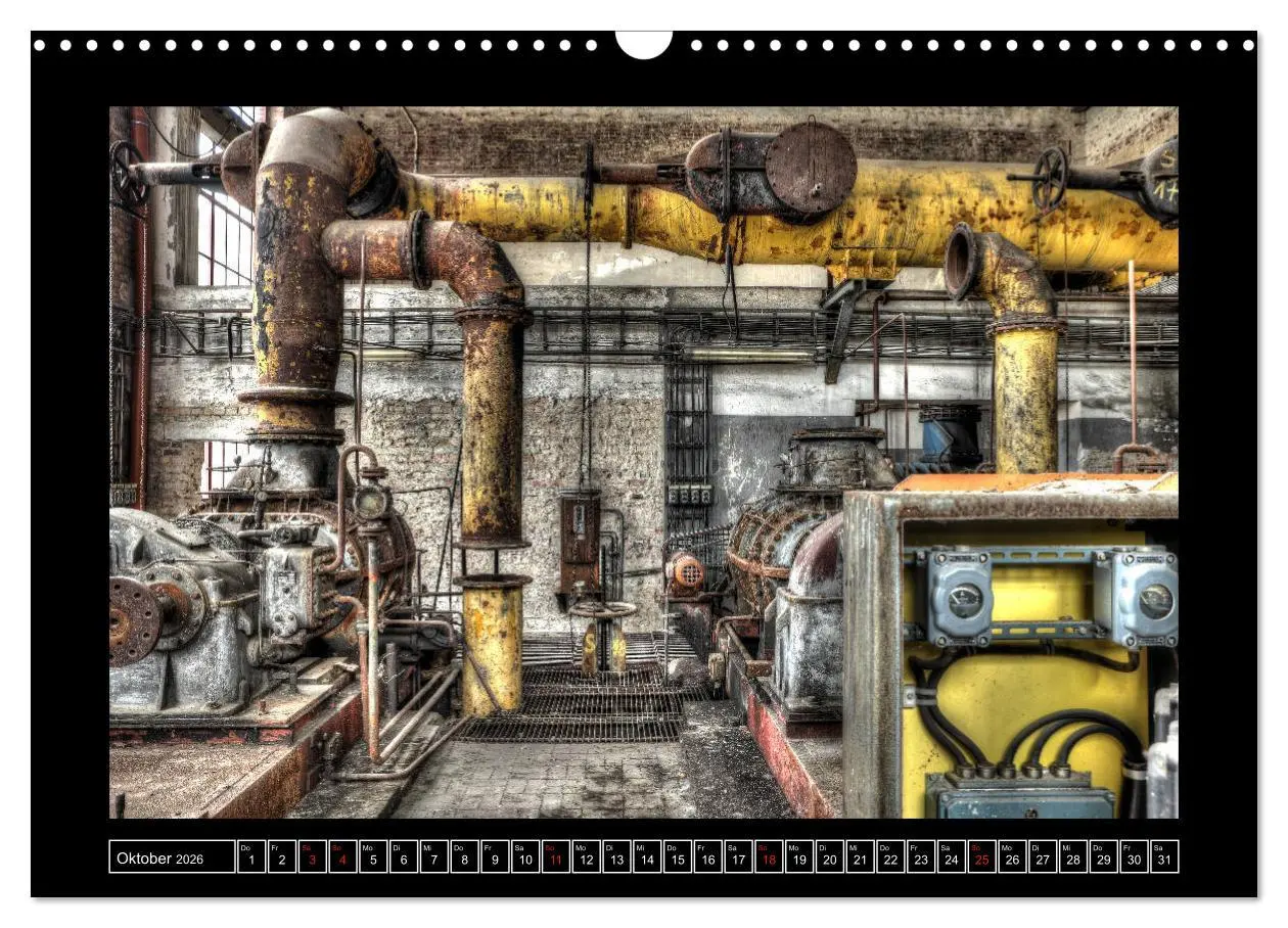 Bild: 9783457916117 | Rost - Quer durch's Ruhrgebiet (Wandkalender 2026 DIN A3 quer),...