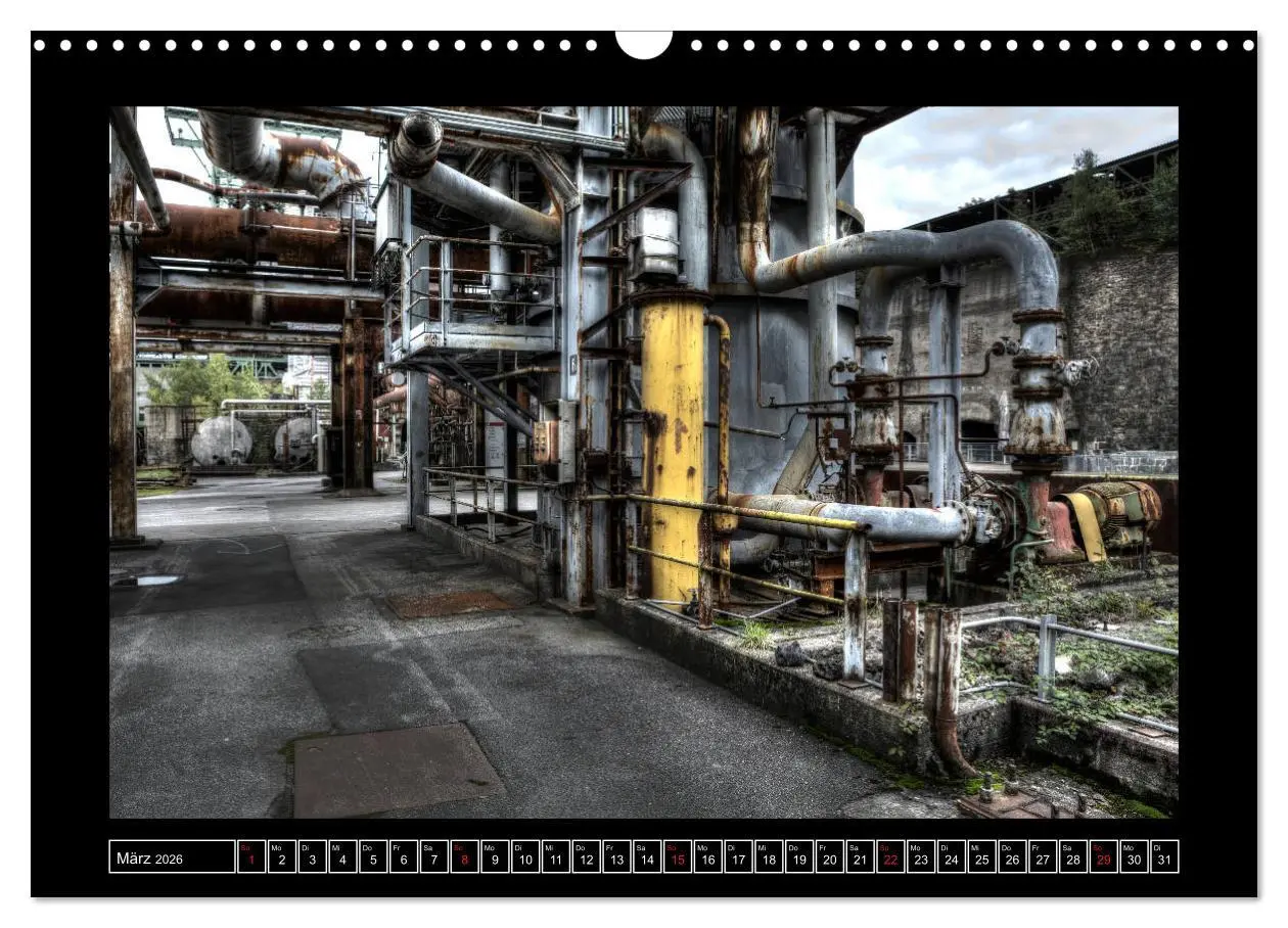 Bild: 9783457916117 | Rost - Quer durch's Ruhrgebiet (Wandkalender 2026 DIN A3 quer),...