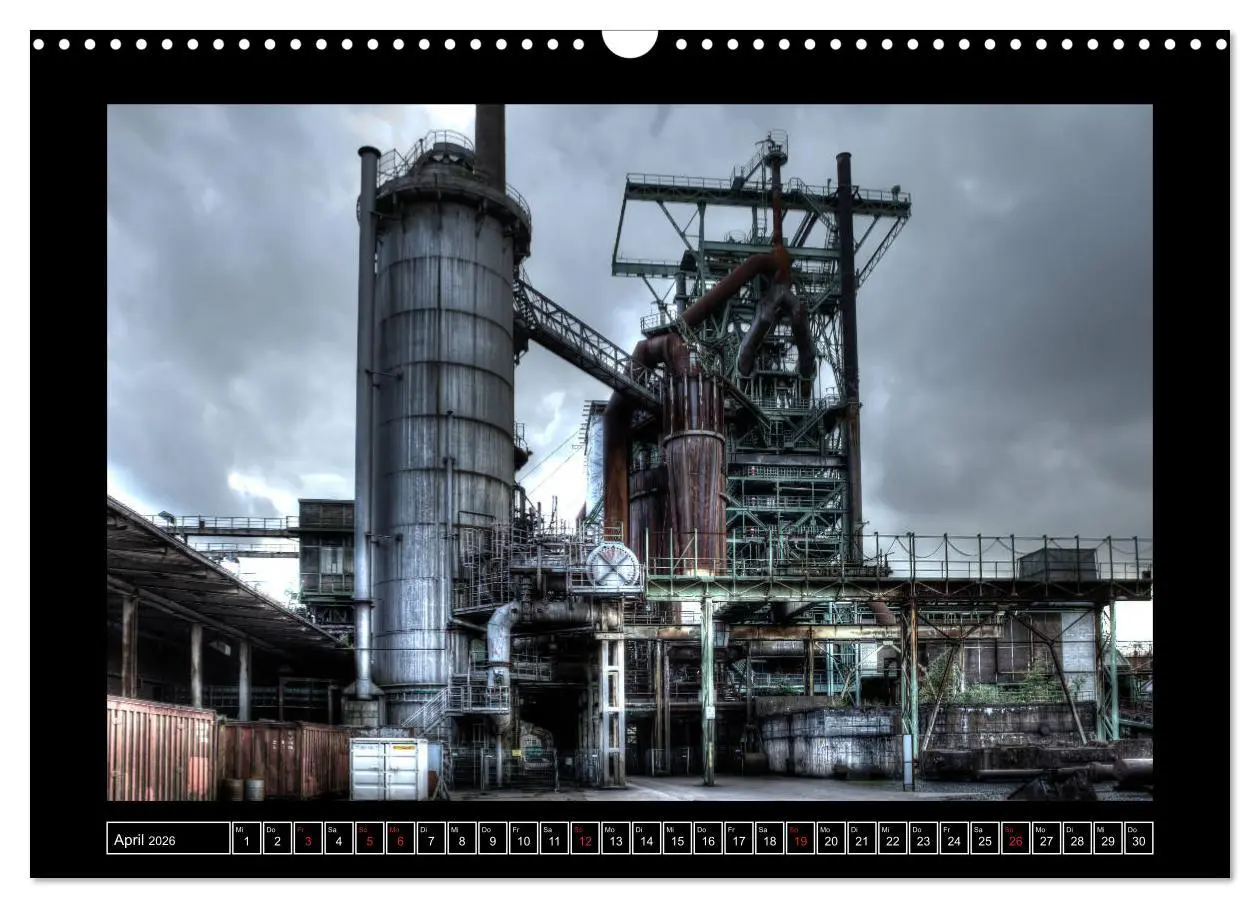 Bild: 9783457916117 | Rost - Quer durch's Ruhrgebiet (Wandkalender 2026 DIN A3 quer),...