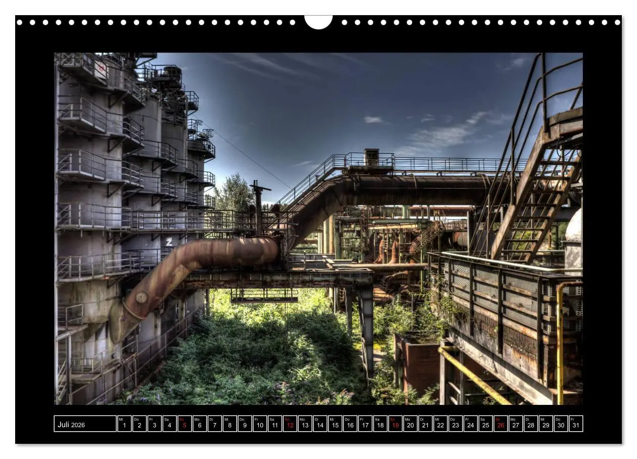Bild: 9783457916117 | Rost - Quer durch's Ruhrgebiet (Wandkalender 2026 DIN A3 quer),...