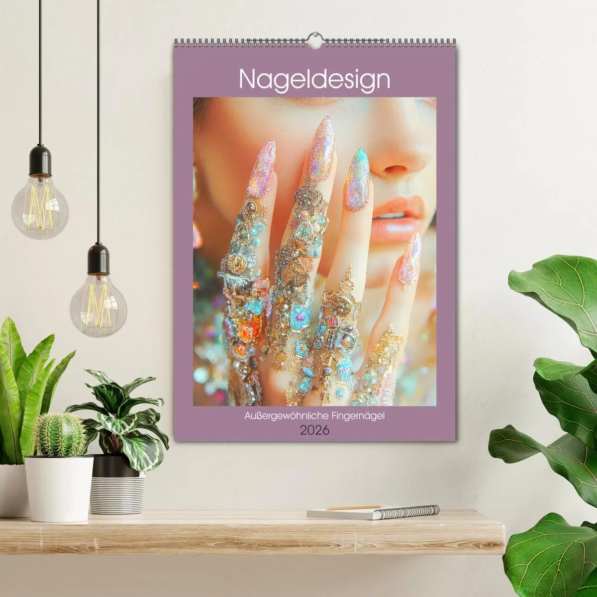 Bild: 9783516246117 | Nageldesign. Außergewöhnliche Fingernägel (Wandkalender 2026 DIN A2...