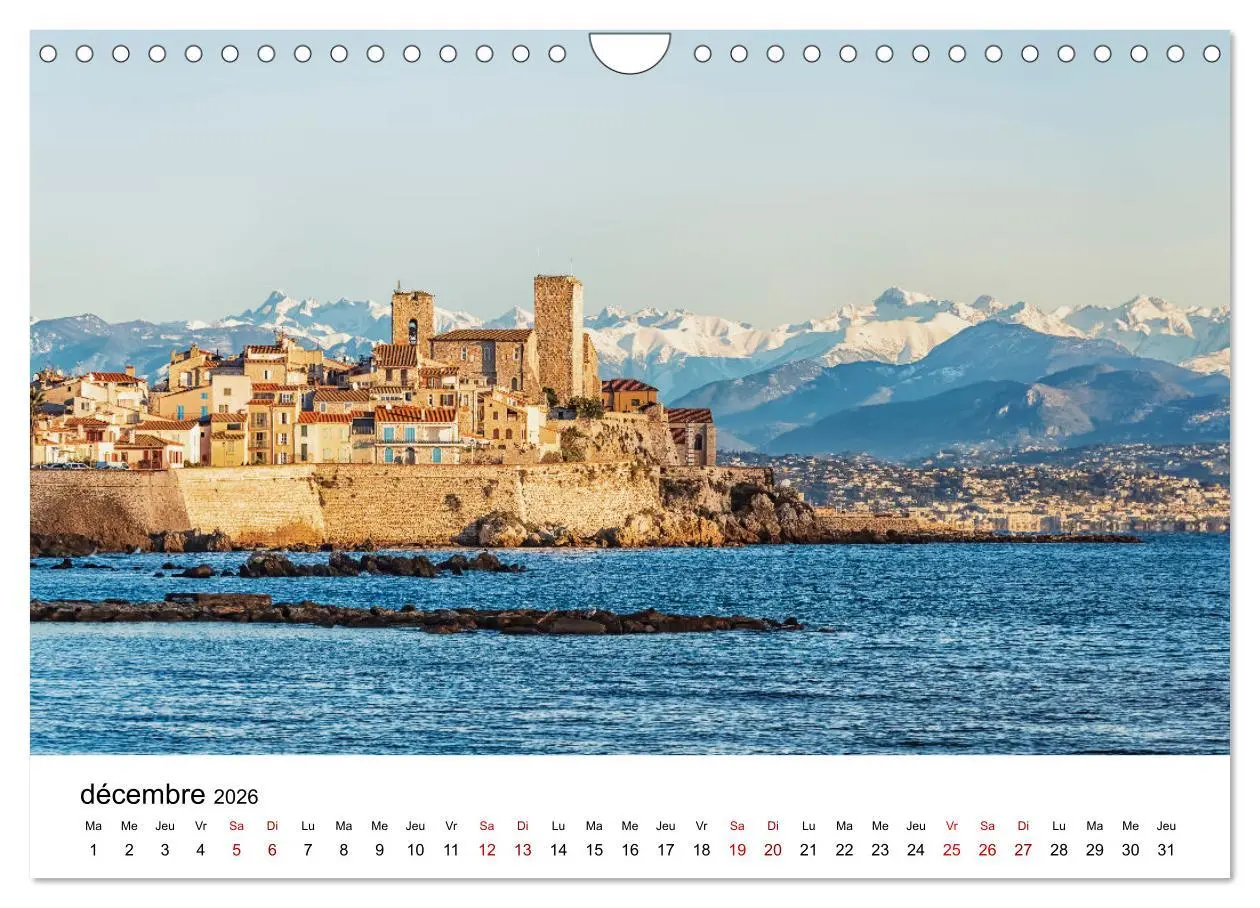 Bild: 9783516556117 | Enivrante Côte d'Azur (Calendrier mural 2026 DIN A4 vertical),...
