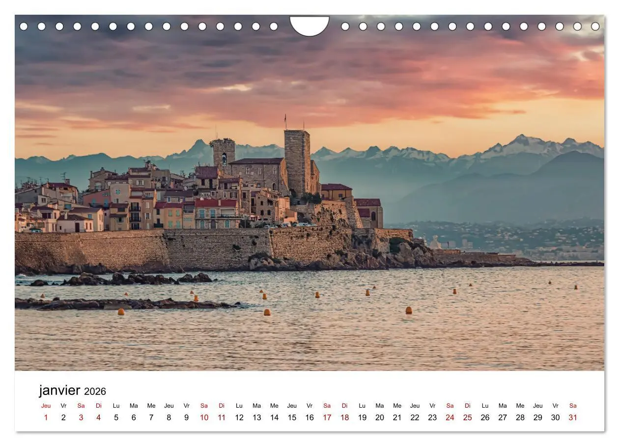 Bild: 9783516556117 | Enivrante Côte d'Azur (Calendrier mural 2026 DIN A4 vertical),...