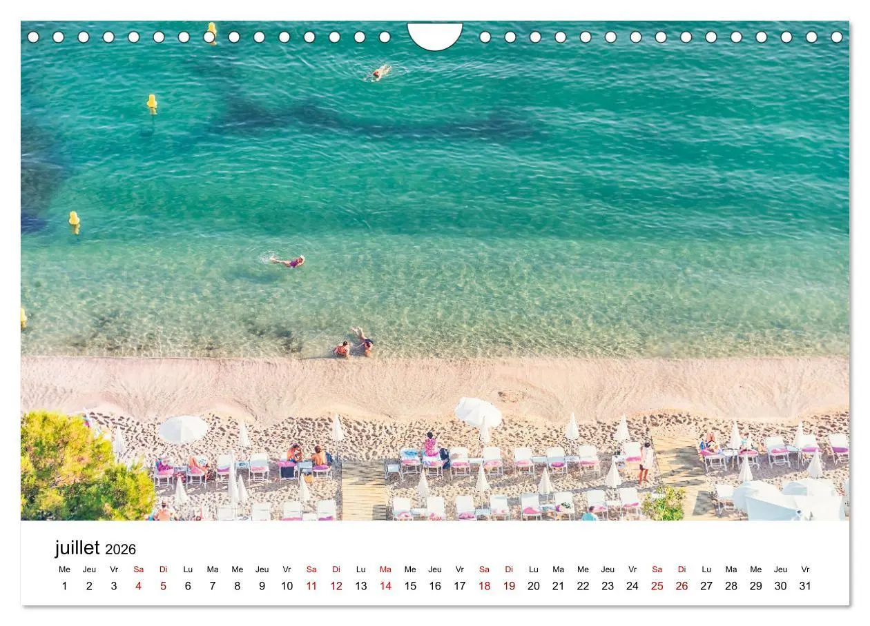 Bild: 9783516556117 | Enivrante Côte d'Azur (Calendrier mural 2026 DIN A4 vertical),...