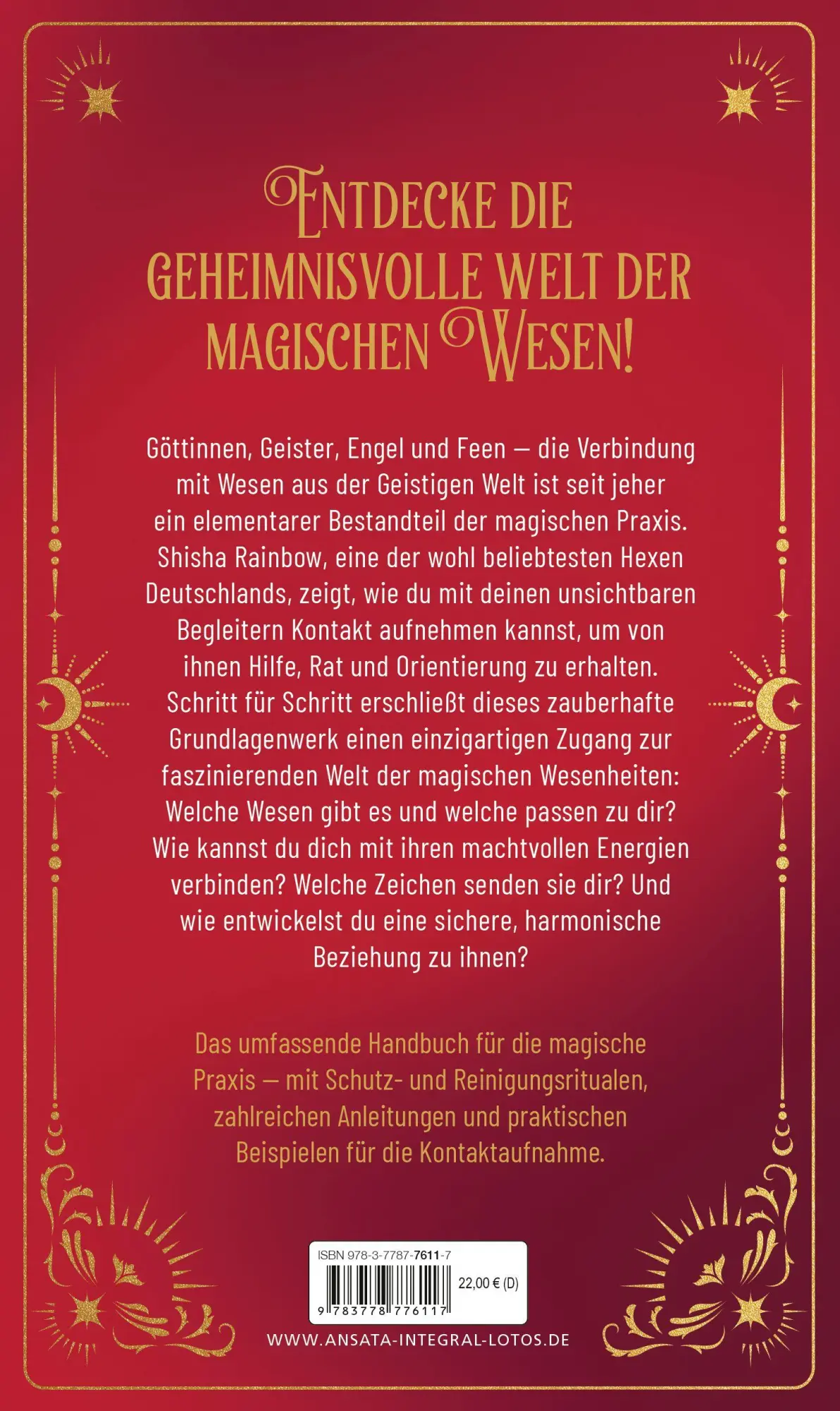 Bild: 9783778776117 | WitchSpirits - Erlerne die Hohe Hexenkunst | Shisha Rainbow | Buch