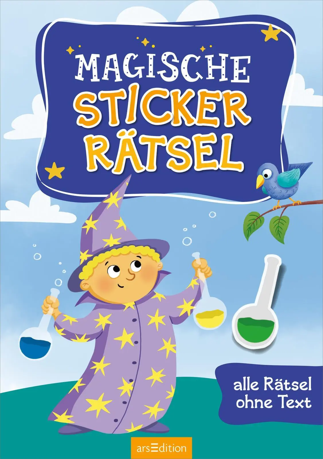 Bild: 9783845856117 | Magische Sticker-Rätsel | Alle Rätsel ohne Text | Kristine Ortmeier