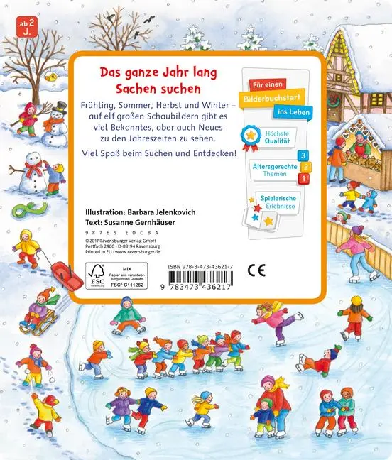 Bild: 9783473436217 | Sachen suchen: Die Jahreszeiten | Susanne Gernhäuser | Buch | 24 S.
