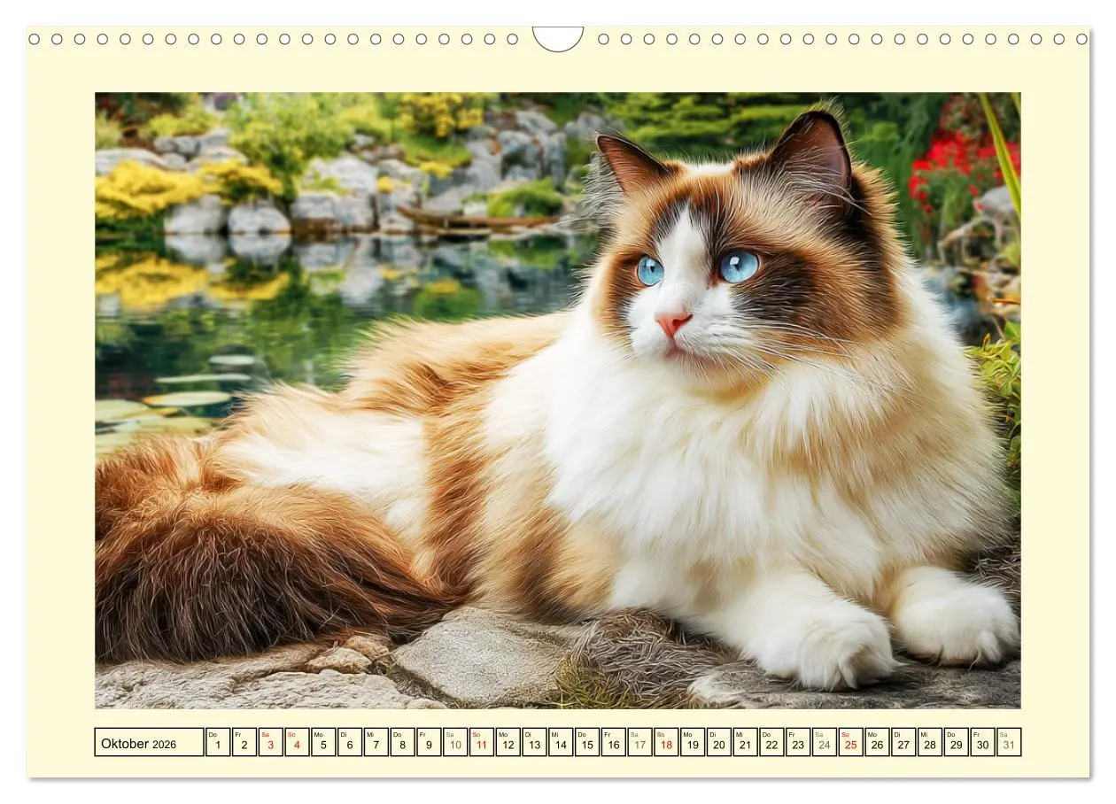 Bild: 9783516096217 | Liebliche Ragdolls. Katzen-Schönheiten in ihrer grünen Oase...