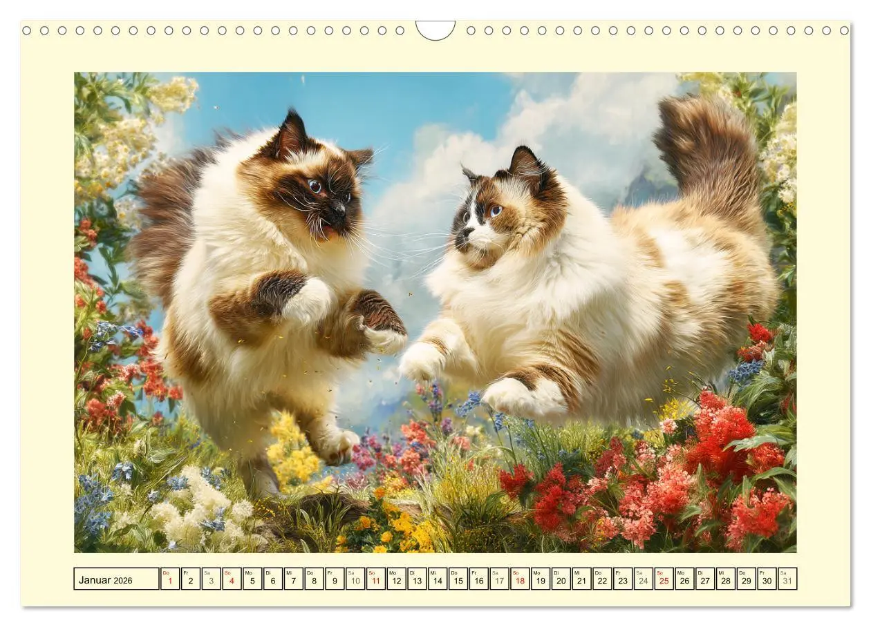 Bild: 9783516096217 | Liebliche Ragdolls. Katzen-Schönheiten in ihrer grünen Oase...