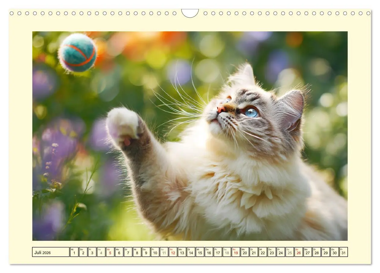 Bild: 9783516096217 | Liebliche Ragdolls. Katzen-Schönheiten in ihrer grünen Oase...