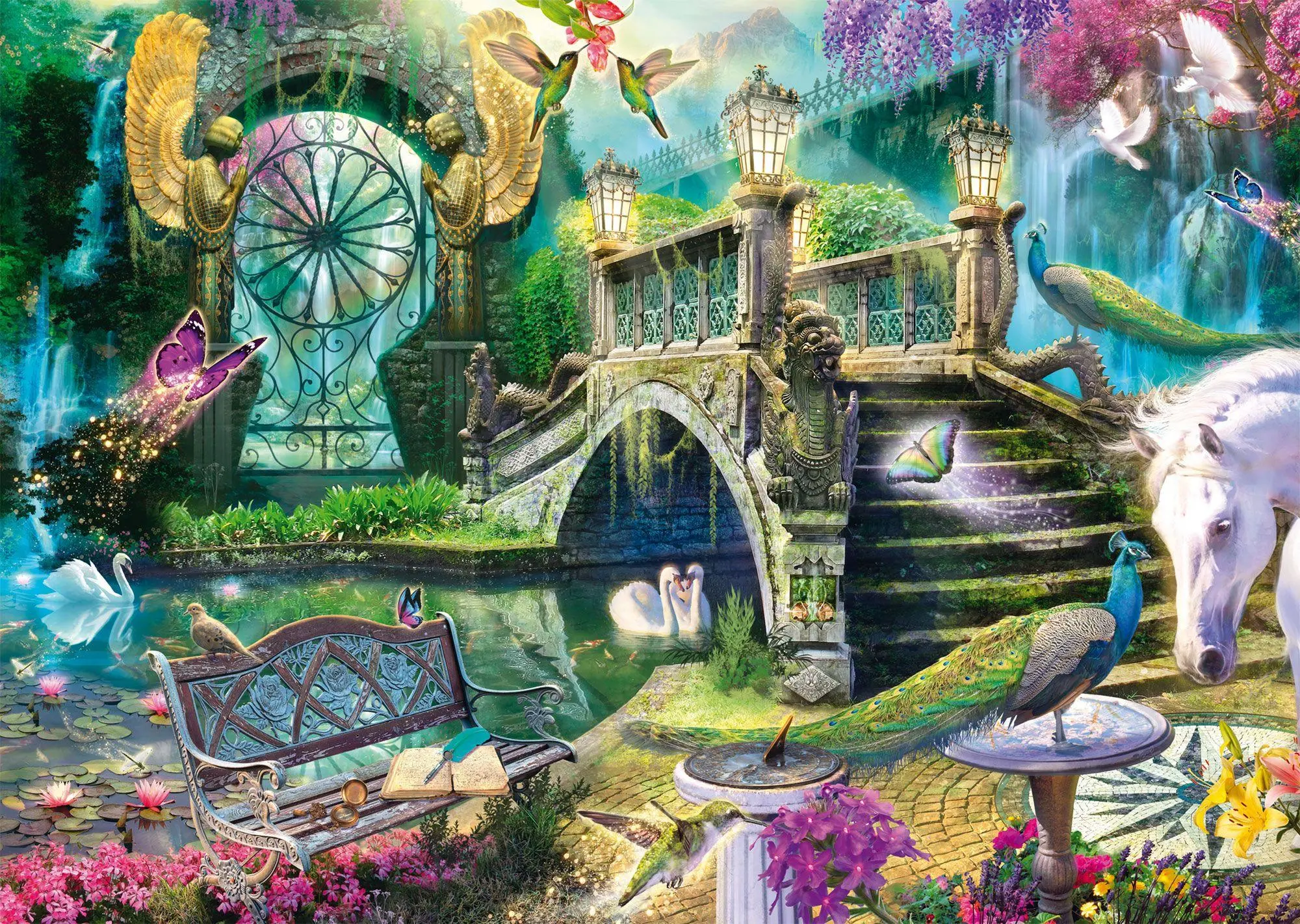 Bild: 4001504586317 | Der geheime Garten | Puzzle Jeff Haynie 1000 Teile | Spiel | 58631