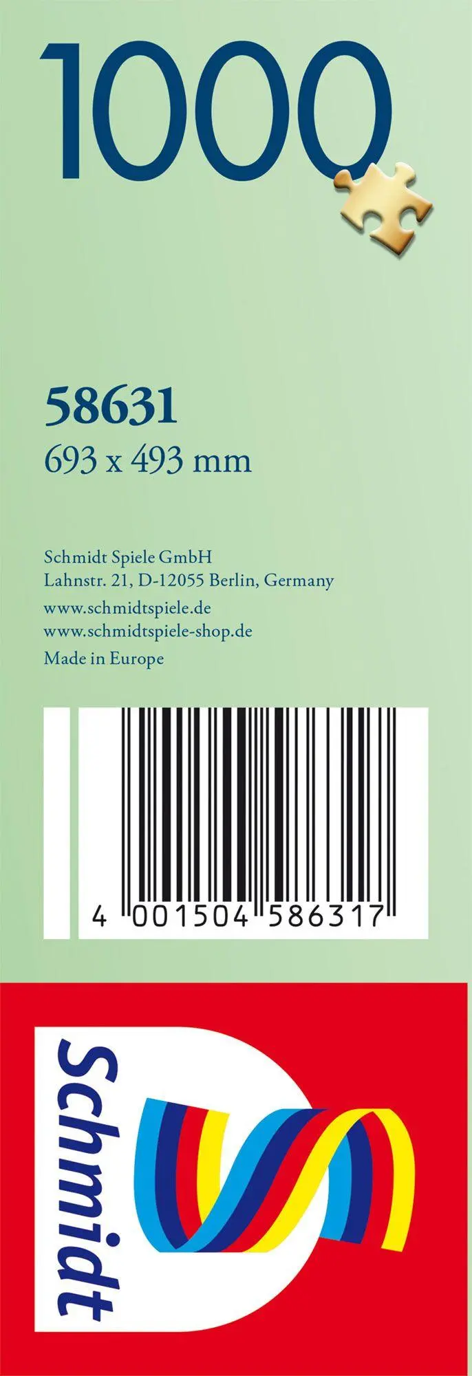 Bild: 4001504586317 | Der geheime Garten | Puzzle Jeff Haynie 1000 Teile | Spiel | 58631