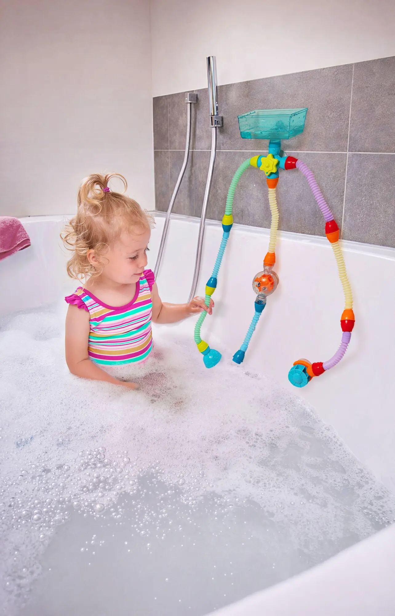 Bild: 4006592106317 | ABC Tub Tubes | Spiel | 104010172 | Deutsch | 2026 | SIMBA TOYS