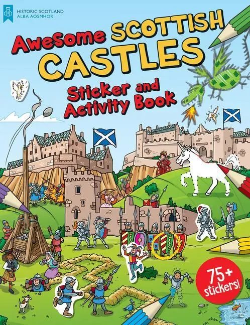 Cover: 9781782506317 | Awesome Scottish Castles | Sticker and Activity Book | Chiacchiera