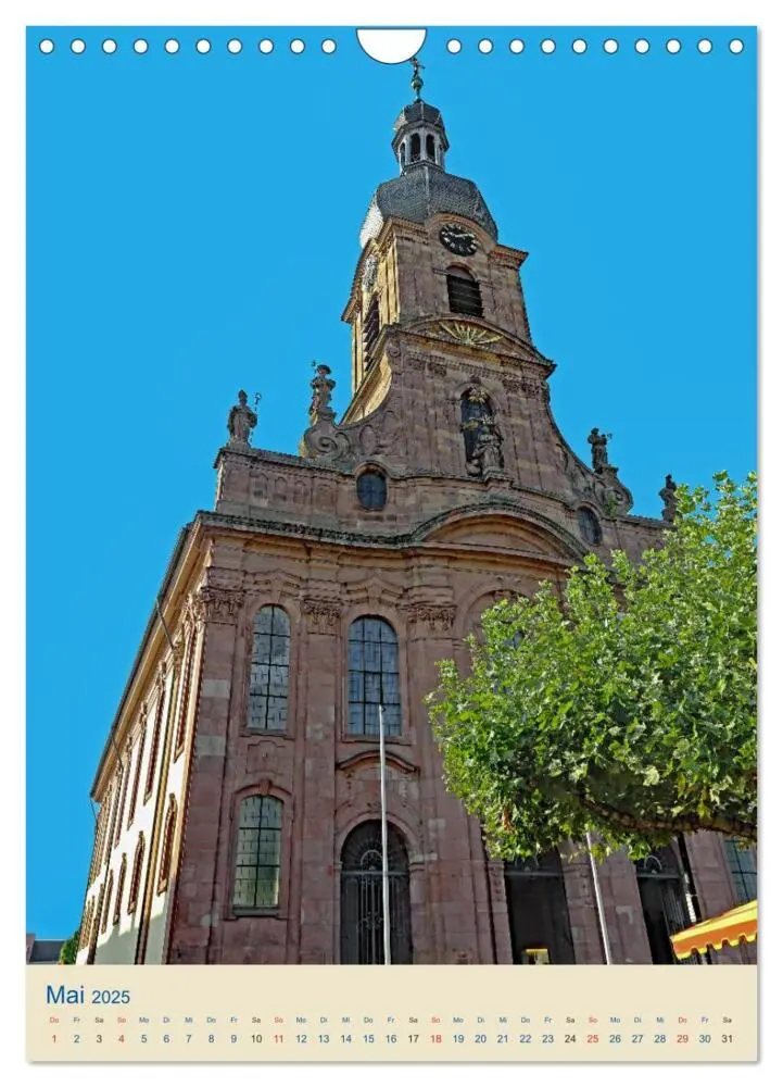 Bild: 9783435976317 | RASTATT (Wandkalender 2025 DIN A4 hoch), CALVENDO Monatskalender