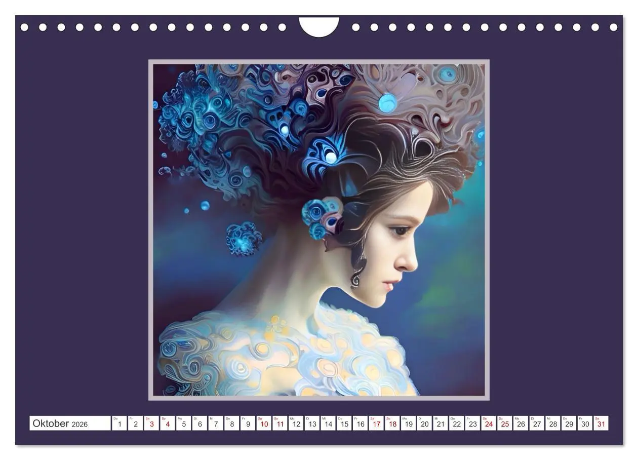 Bild: 9783457376317 | Kopfschmuck - extravagant und voller Fantasie (Wandkalender 2026...