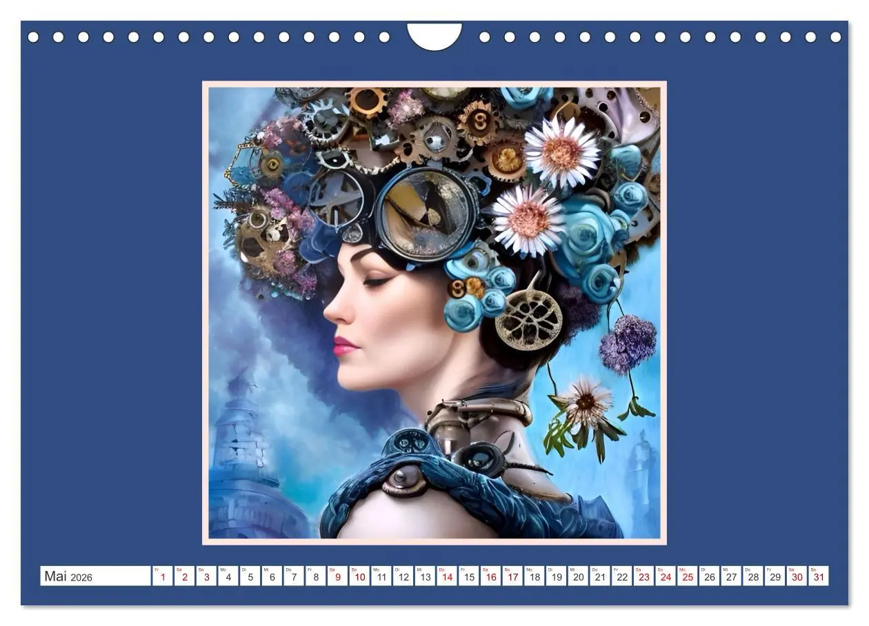 Bild: 9783457376317 | Kopfschmuck - extravagant und voller Fantasie (Wandkalender 2026...