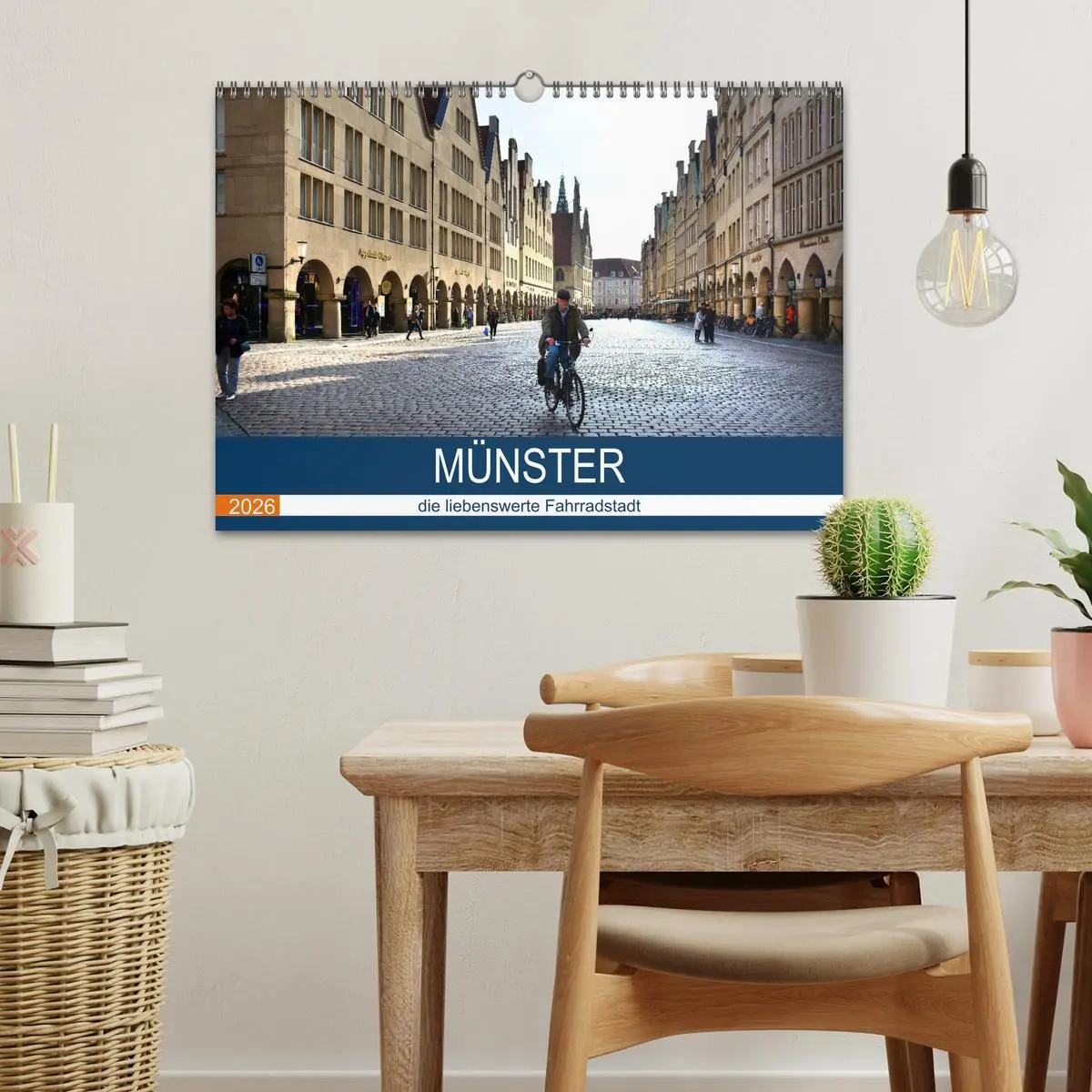Bild: 9783457826317 | Münster - die liebenswerte Fahrradstadt (Wandkalender 2026 DIN A3...
