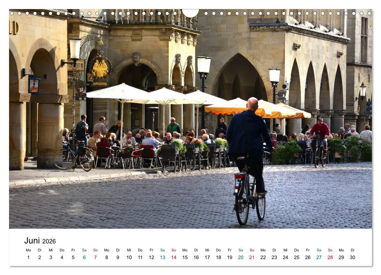 Bild: 9783457826317 | Münster - die liebenswerte Fahrradstadt (Wandkalender 2026 DIN A3...