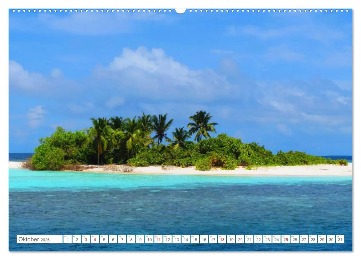 Bild: 9783516086317 | Malediven - Traumstrände im Paradies (Wandkalender 2026 DIN A2...