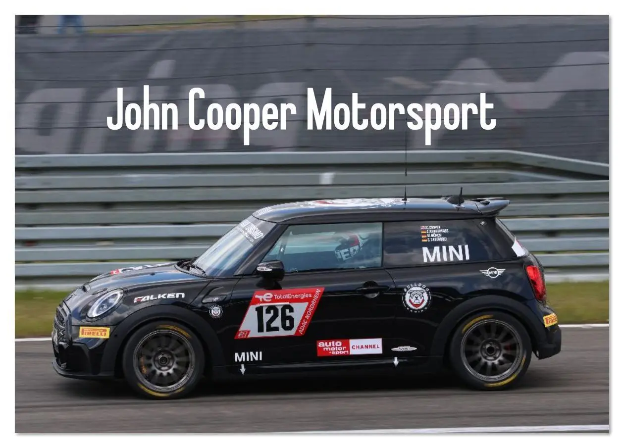 Cover: 9783516226317 | John Cooper Motorsport (Tischkalender 2026 DIN A5 quer), CALVENDO...
