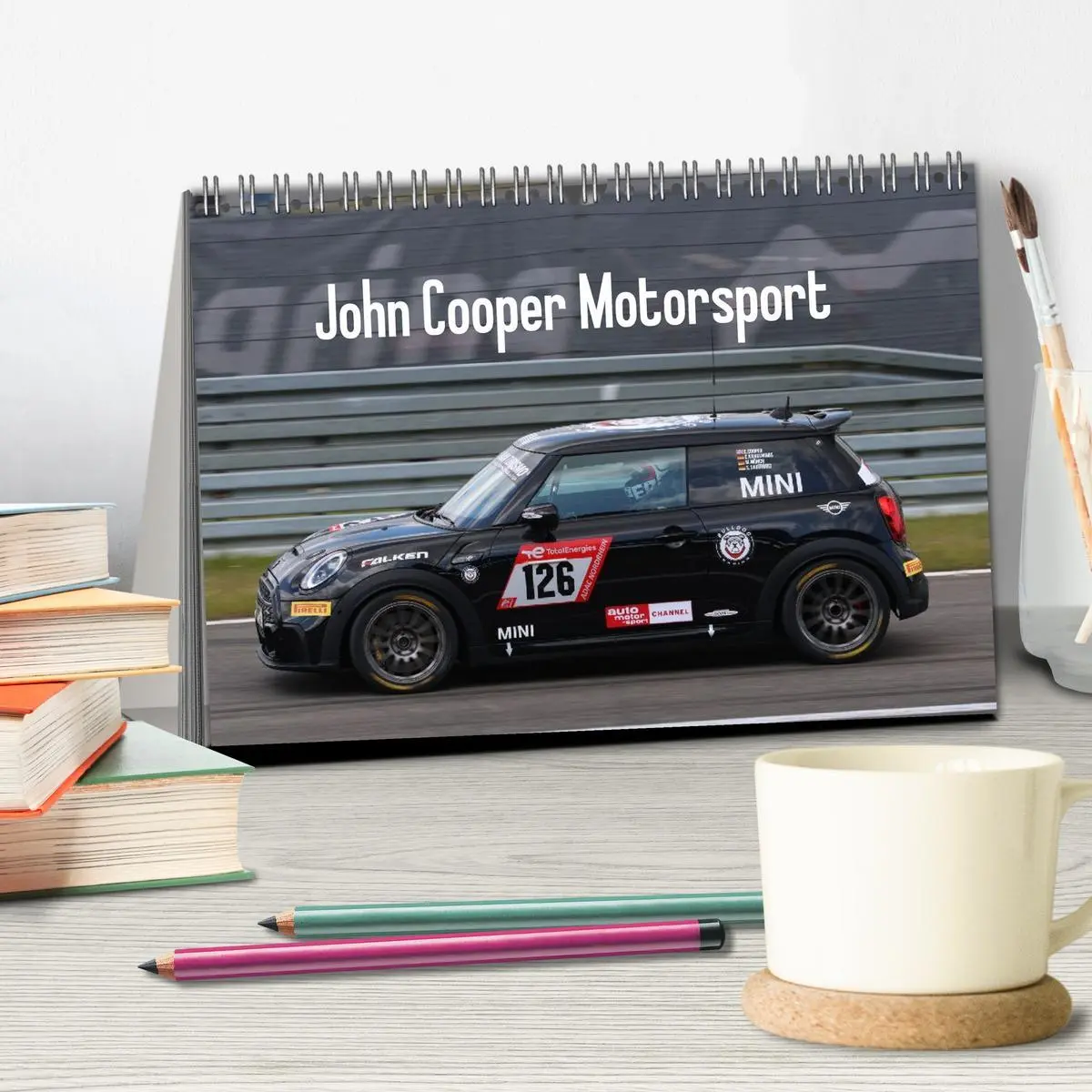 Bild: 9783516226317 | John Cooper Motorsport (Tischkalender 2026 DIN A5 quer), CALVENDO...