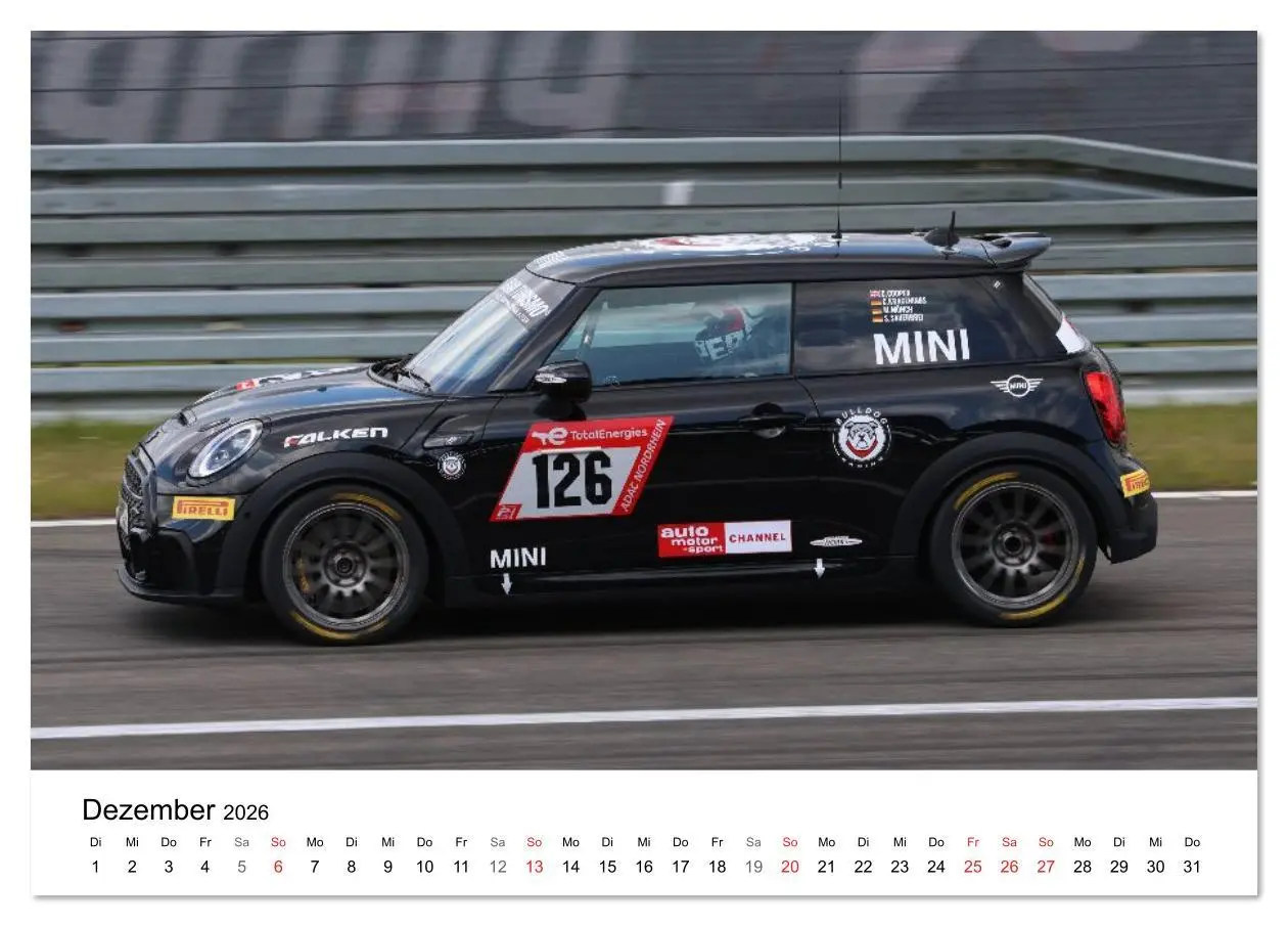 Bild: 9783516226317 | John Cooper Motorsport (Tischkalender 2026 DIN A5 quer), CALVENDO...