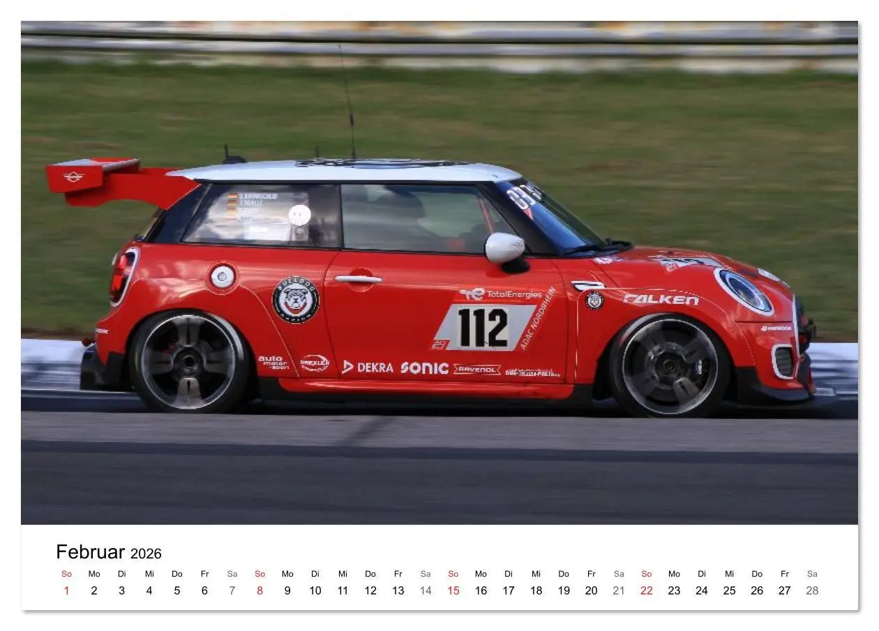 Bild: 9783516226317 | John Cooper Motorsport (Tischkalender 2026 DIN A5 quer), CALVENDO...
