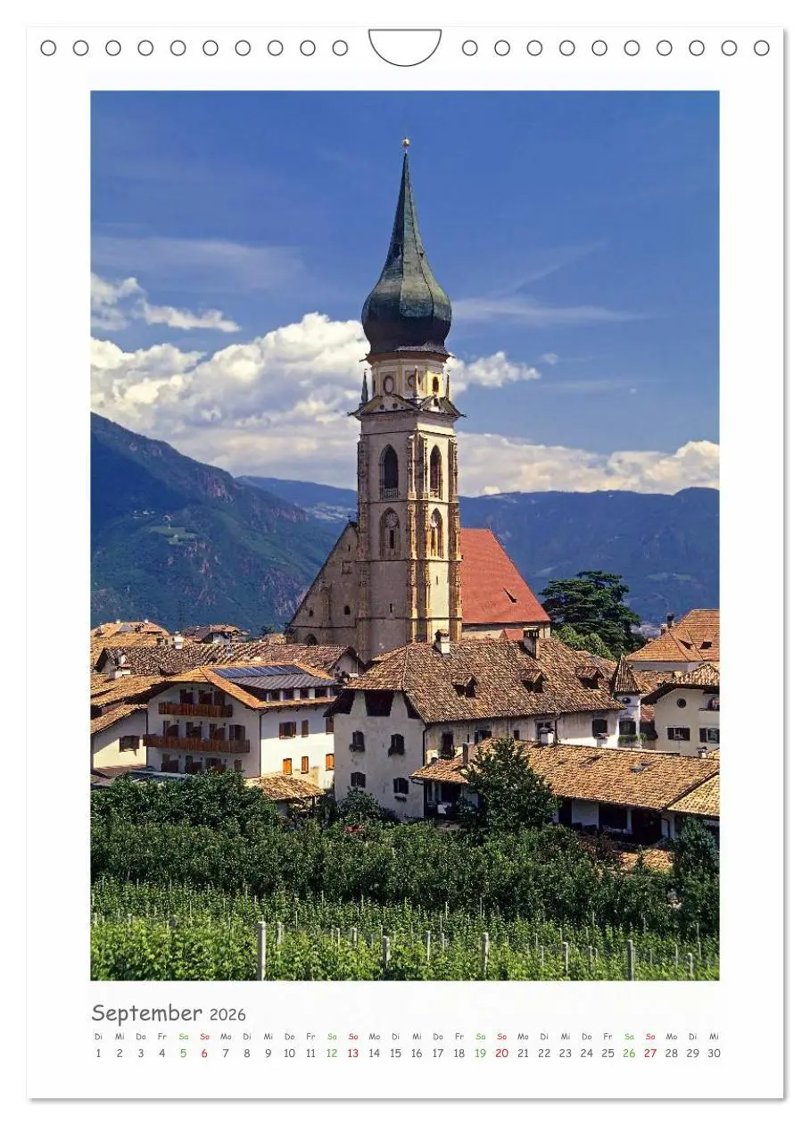 Bild: 9783516466317 | Südtirol - Ein Erlebnis für das Auge (Wandkalender 2026 DIN A4...