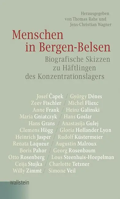 Cover: 9783835316317 | Menschen in Bergen-Belsen | Thomas Rahe | Buch | 272 S. | Deutsch