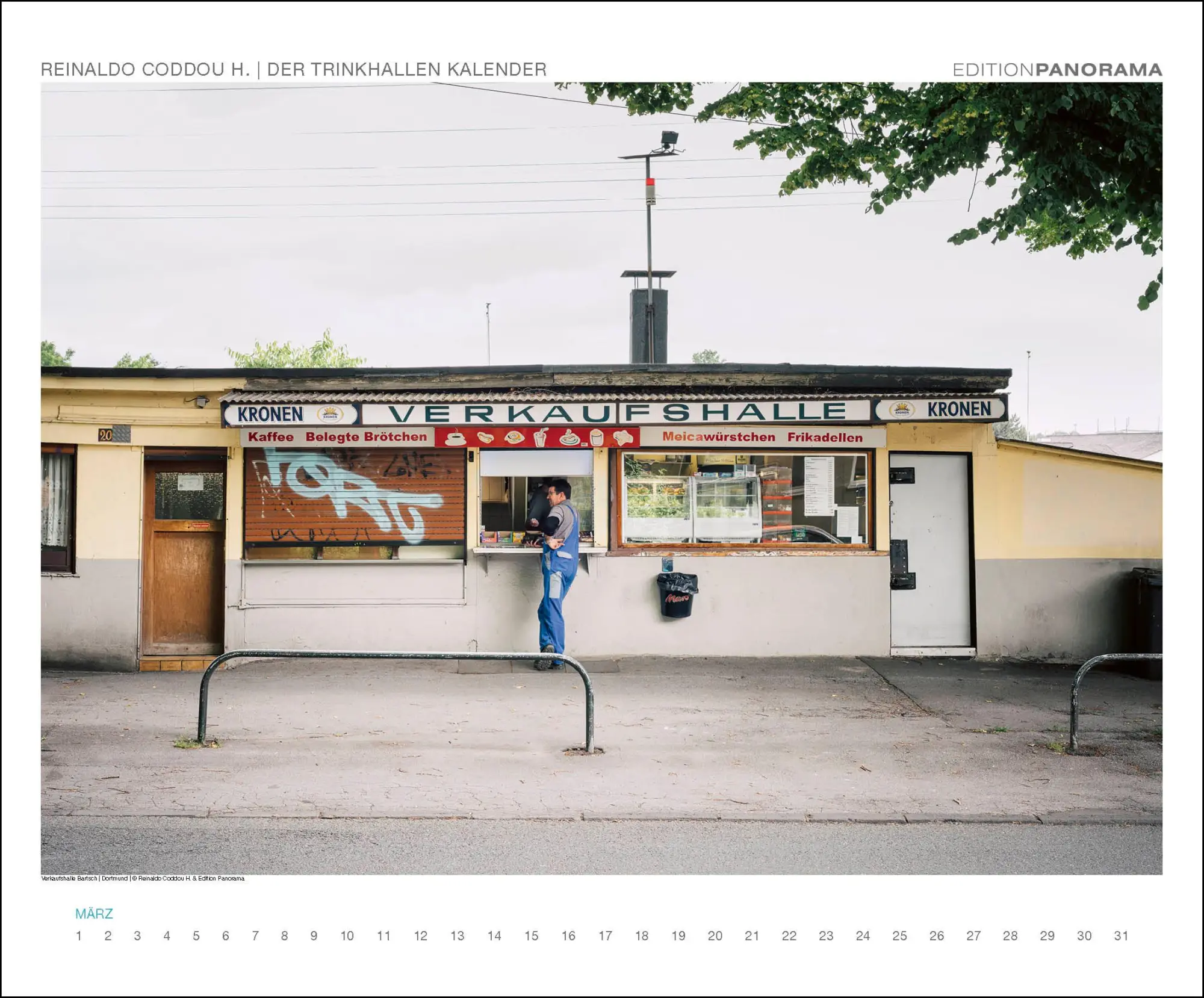 Bild: 9783898236317 | DER TRINKHALLEN KALENDER - Trinkhallen im Ruhrgebiert | H. Coddou