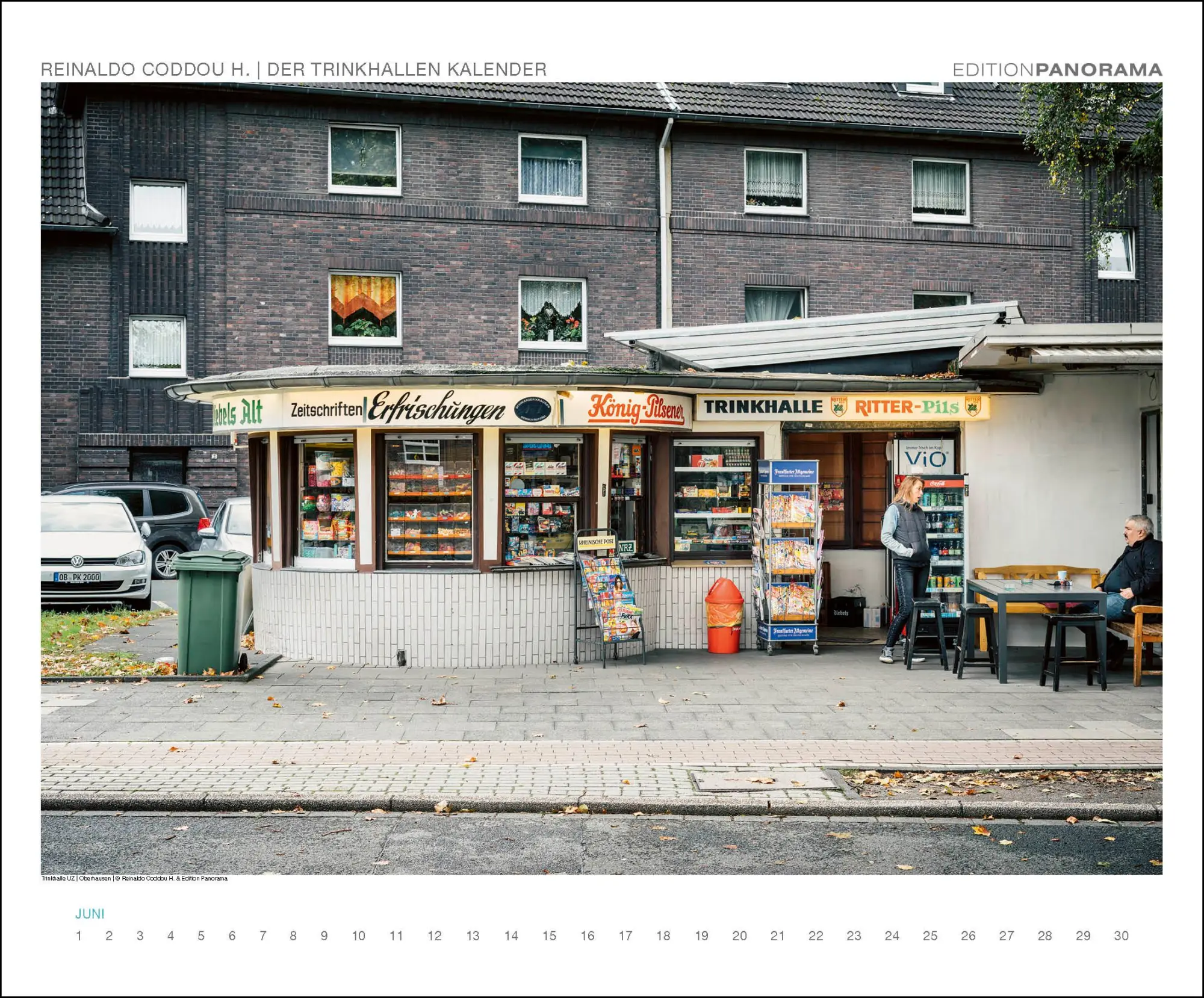 Bild: 9783898236317 | DER TRINKHALLEN KALENDER - Trinkhallen im Ruhrgebiert | H. Coddou