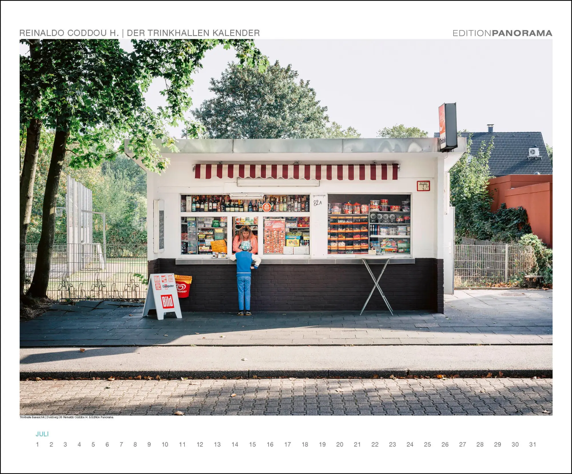 Bild: 9783898236317 | DER TRINKHALLEN KALENDER - Trinkhallen im Ruhrgebiert | H. Coddou