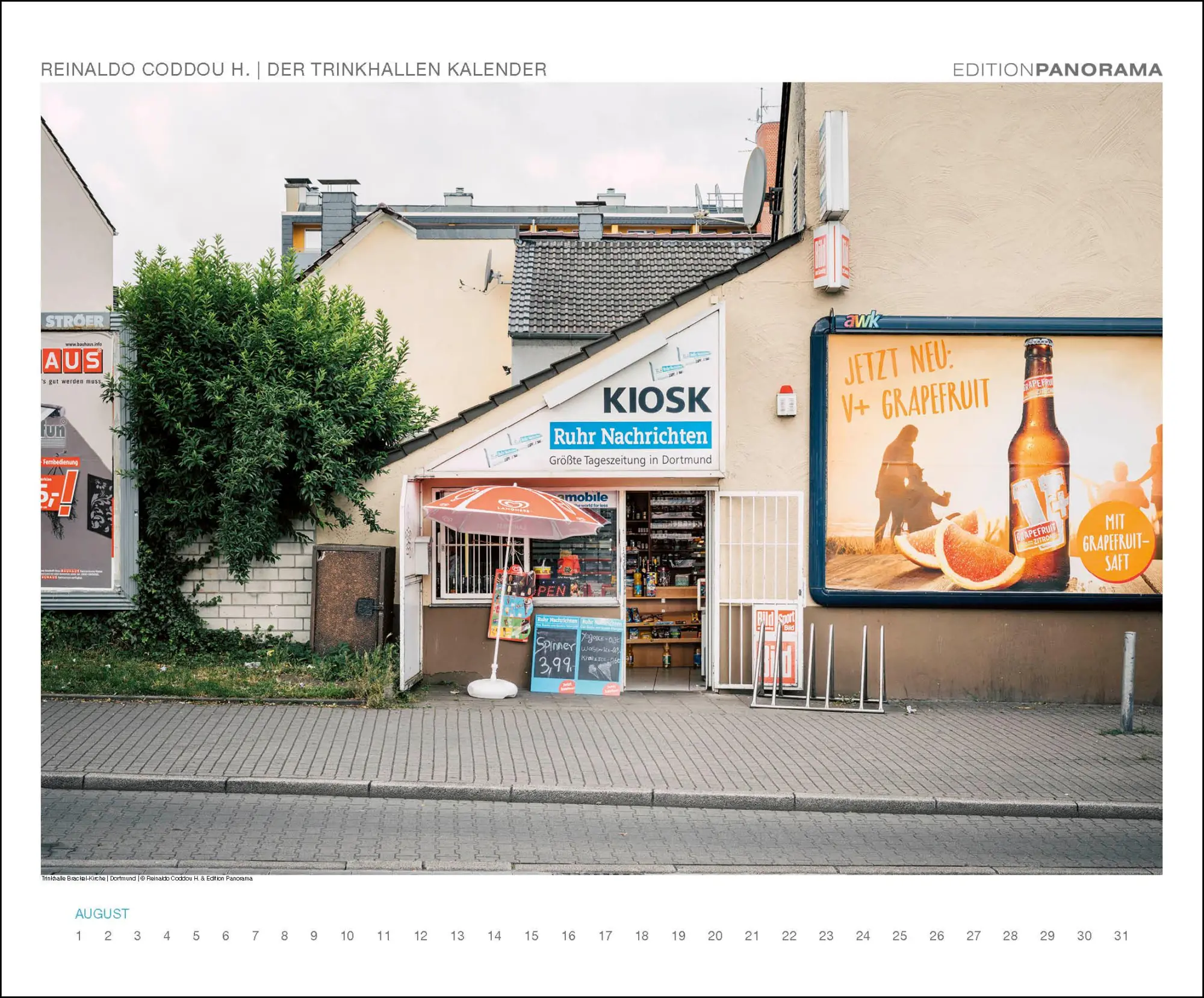 Bild: 9783898236317 | DER TRINKHALLEN KALENDER - Trinkhallen im Ruhrgebiert | H. Coddou