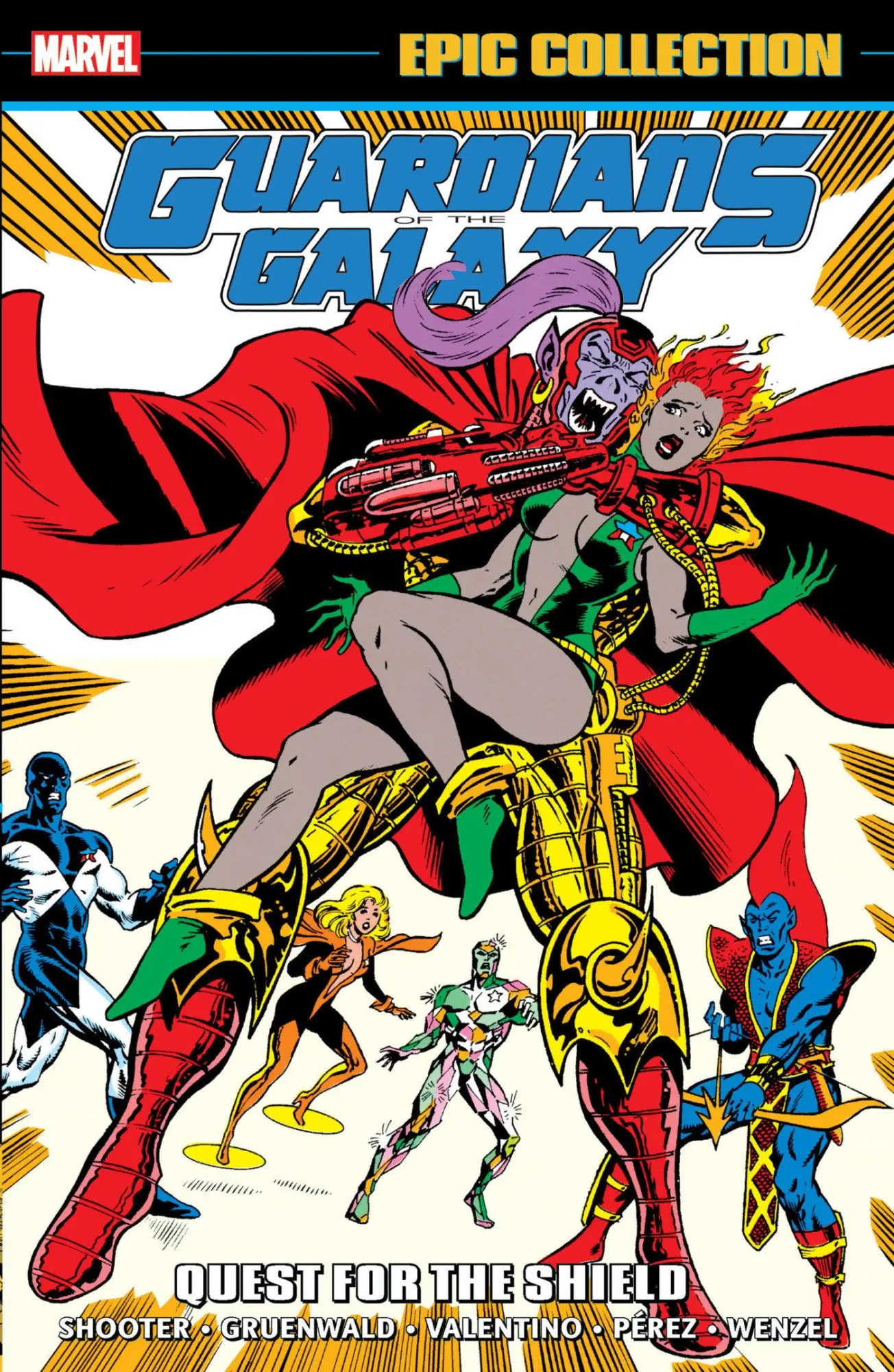 Cover: 9781302956417 | Guardians of the Galaxy Epic Collection: Quest for the Shield | Buch