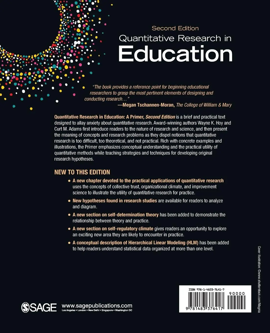 Rückseite: 9781483376417 | Quantitative Research in Education | A Primer | Wayne K. Hoy (u. a.)