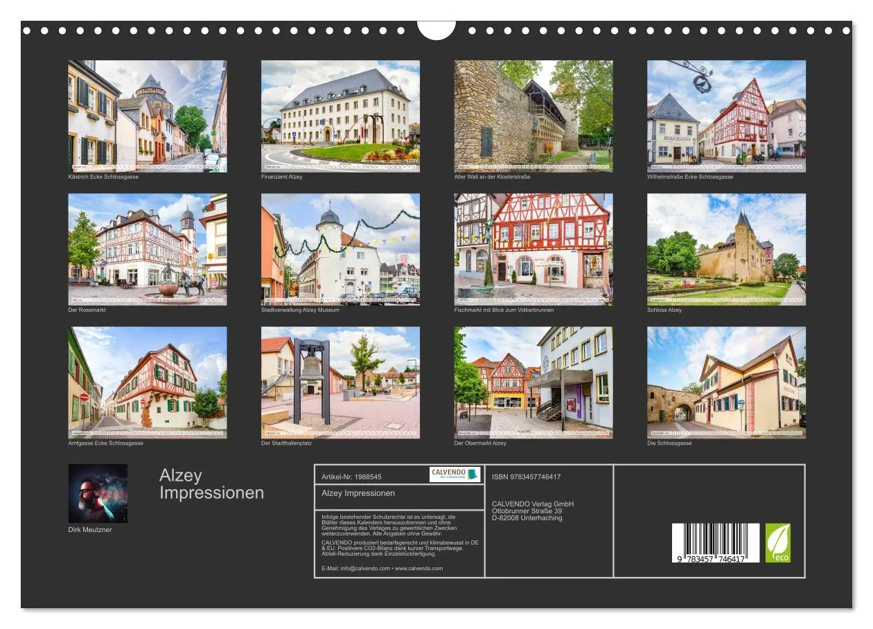 Bild: 9783457746417 | Alzey Impressionen (Wandkalender 2026 DIN A3 quer), CALVENDO...