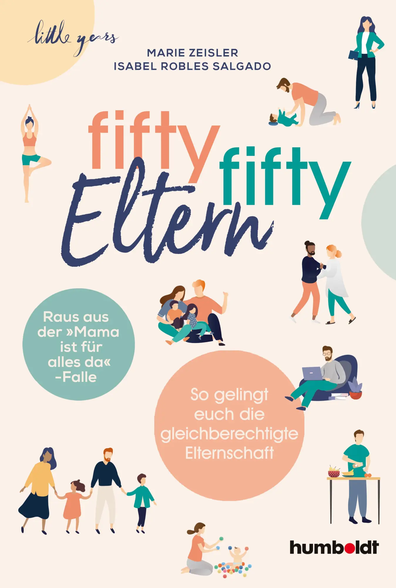 Cover: 9783842616417 | Fifty-fifty-Eltern | Marie Zeisler (u. a.) | Taschenbuch | 176 S.