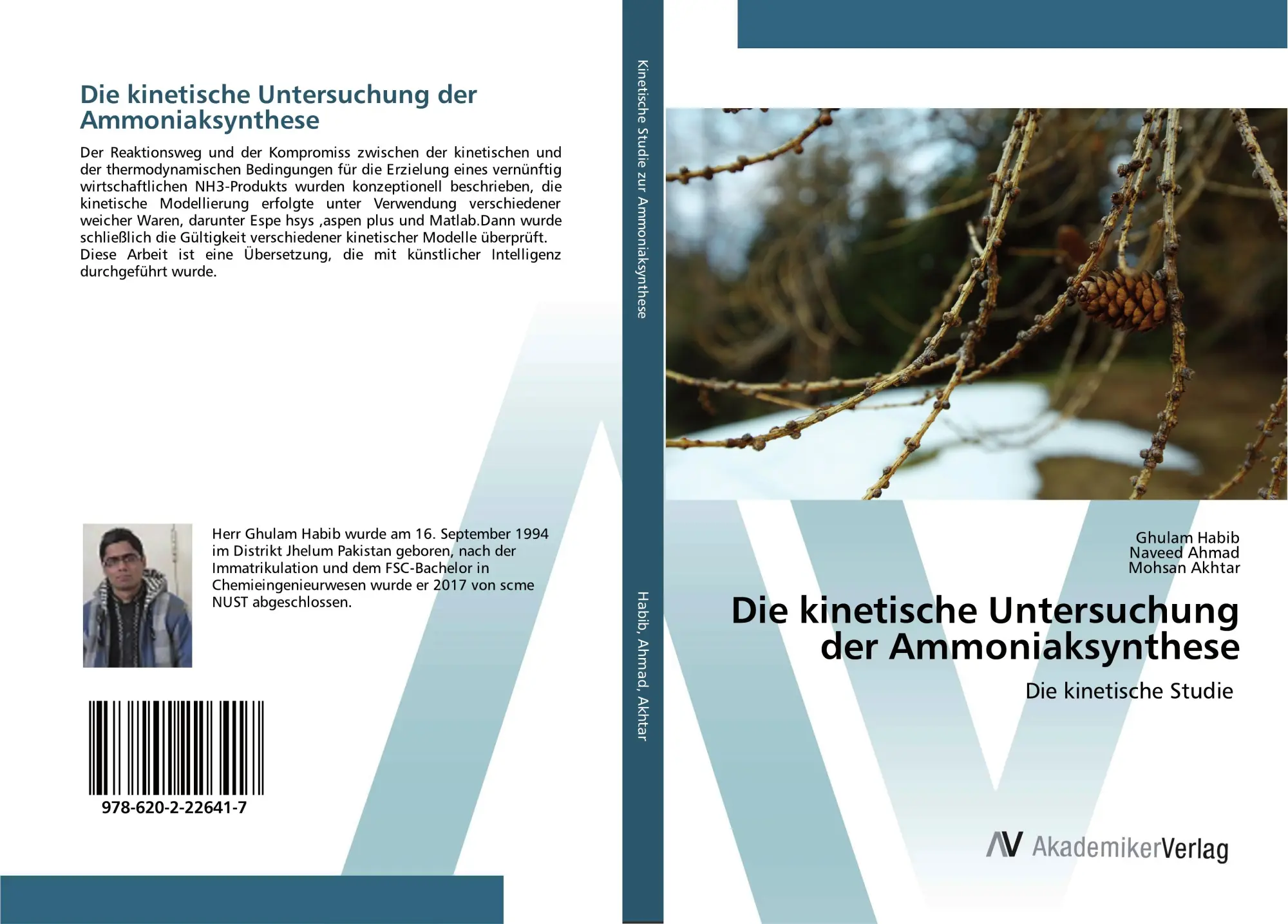 Cover: 9786202226417 | Die kinetische Untersuchung der Ammoniaksynthese | Habib (u. a.)