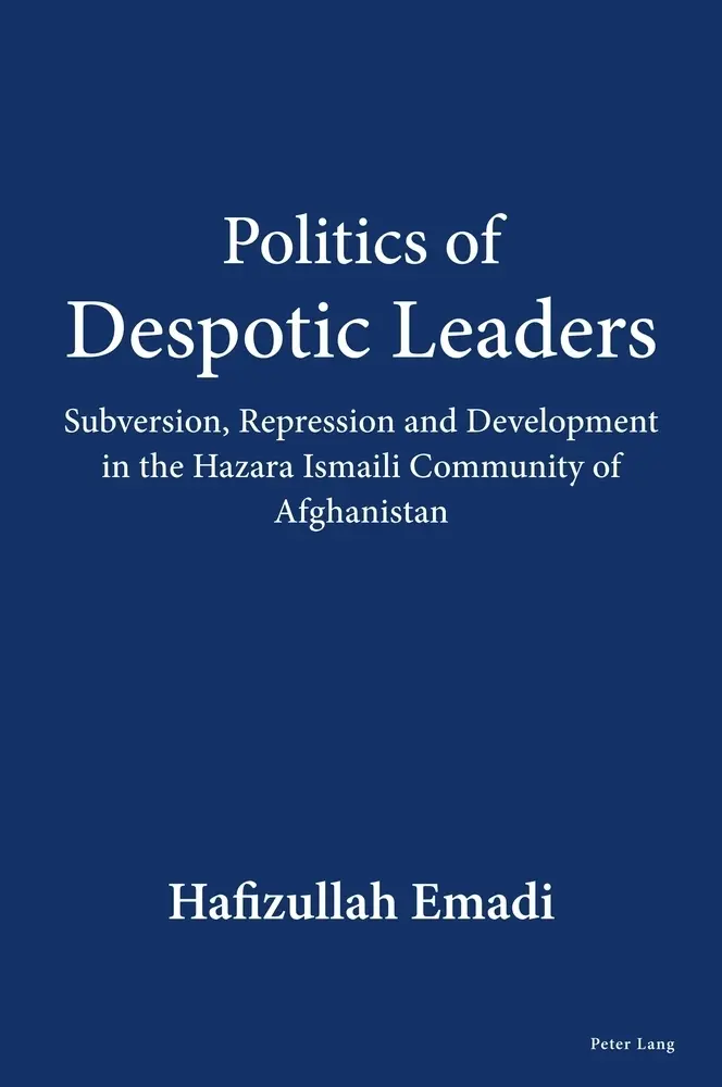 Cover: 9781803746517 | Politics of Despotic Leaders | Hafizullah Emadi | Taschenbuch | 2024