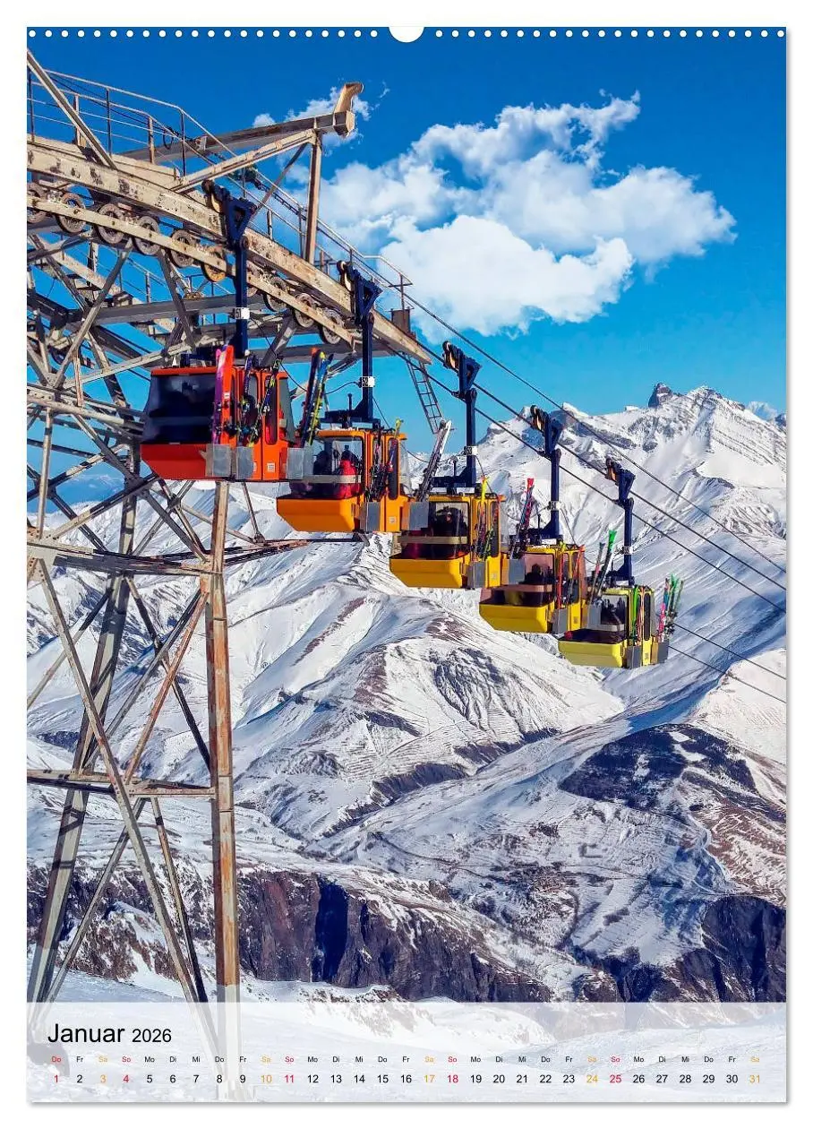 Bild: 9783516376517 | Nervenkitzel Seilbahn (hochwertiger Premium Wandkalender 2026 DIN...