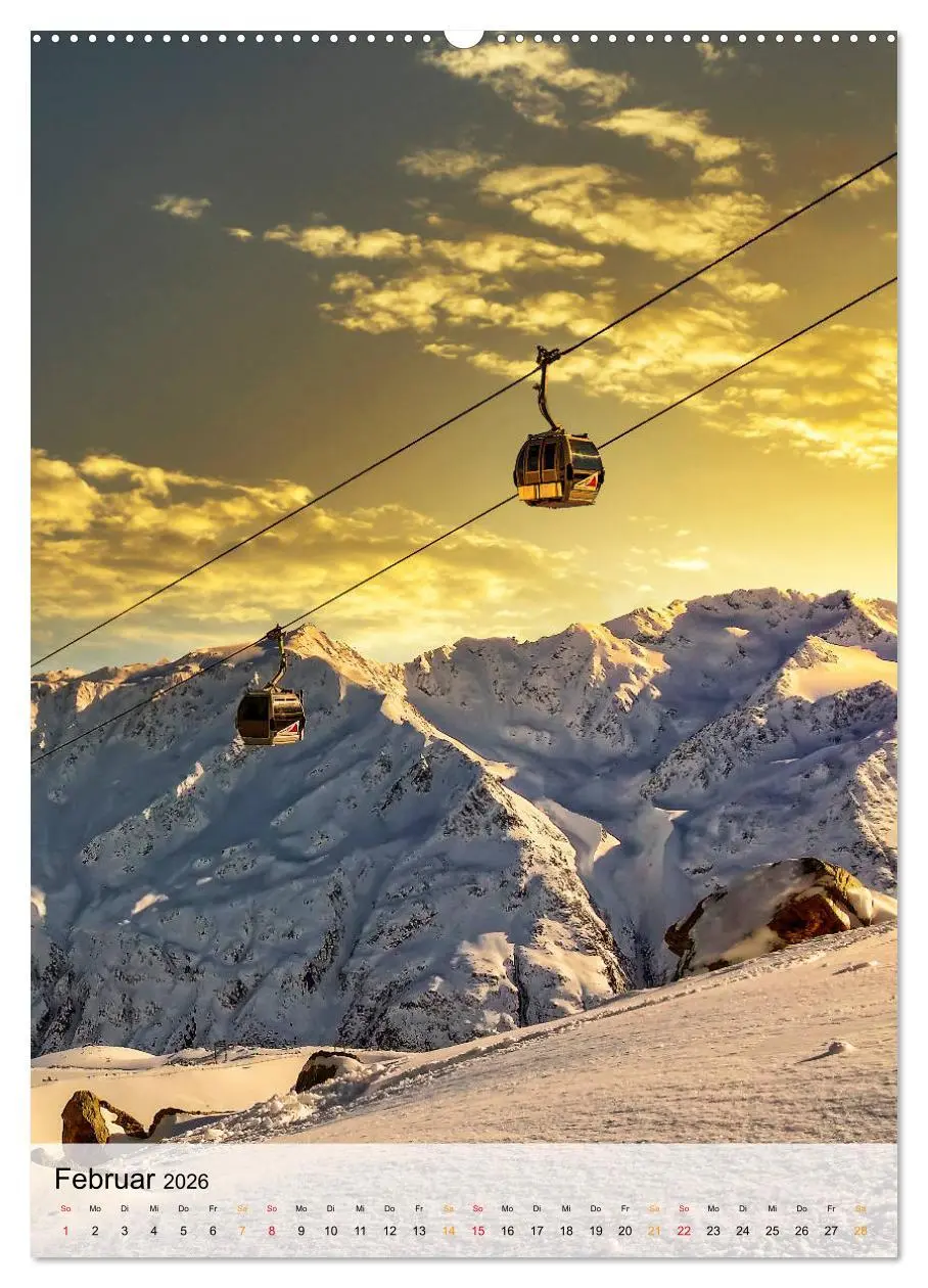 Bild: 9783516376517 | Nervenkitzel Seilbahn (hochwertiger Premium Wandkalender 2026 DIN...