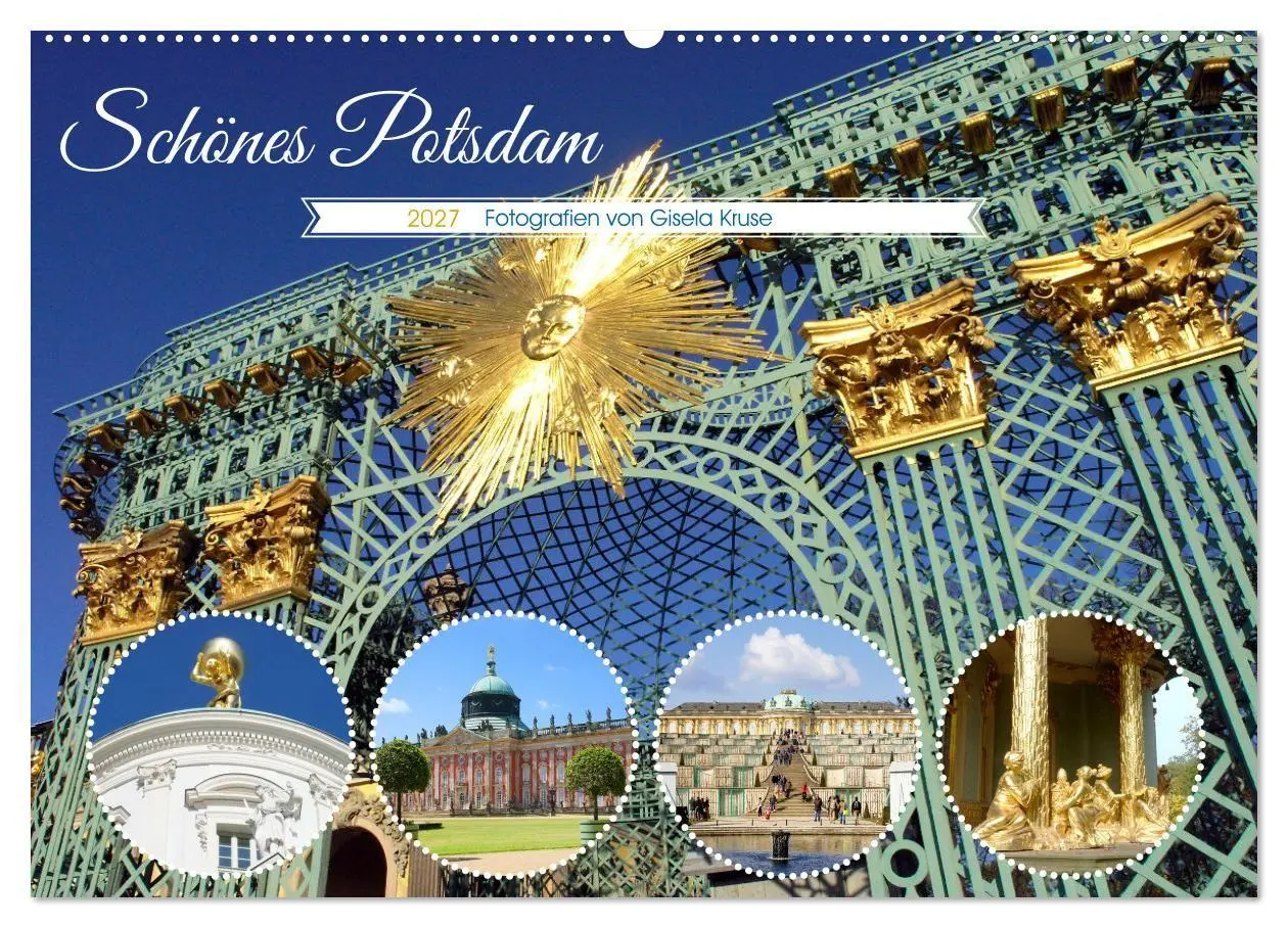 Cover: 9783569396517 | Schönes Potsdam (Wandkalender 2027 DIN A2 quer), CALVENDO...