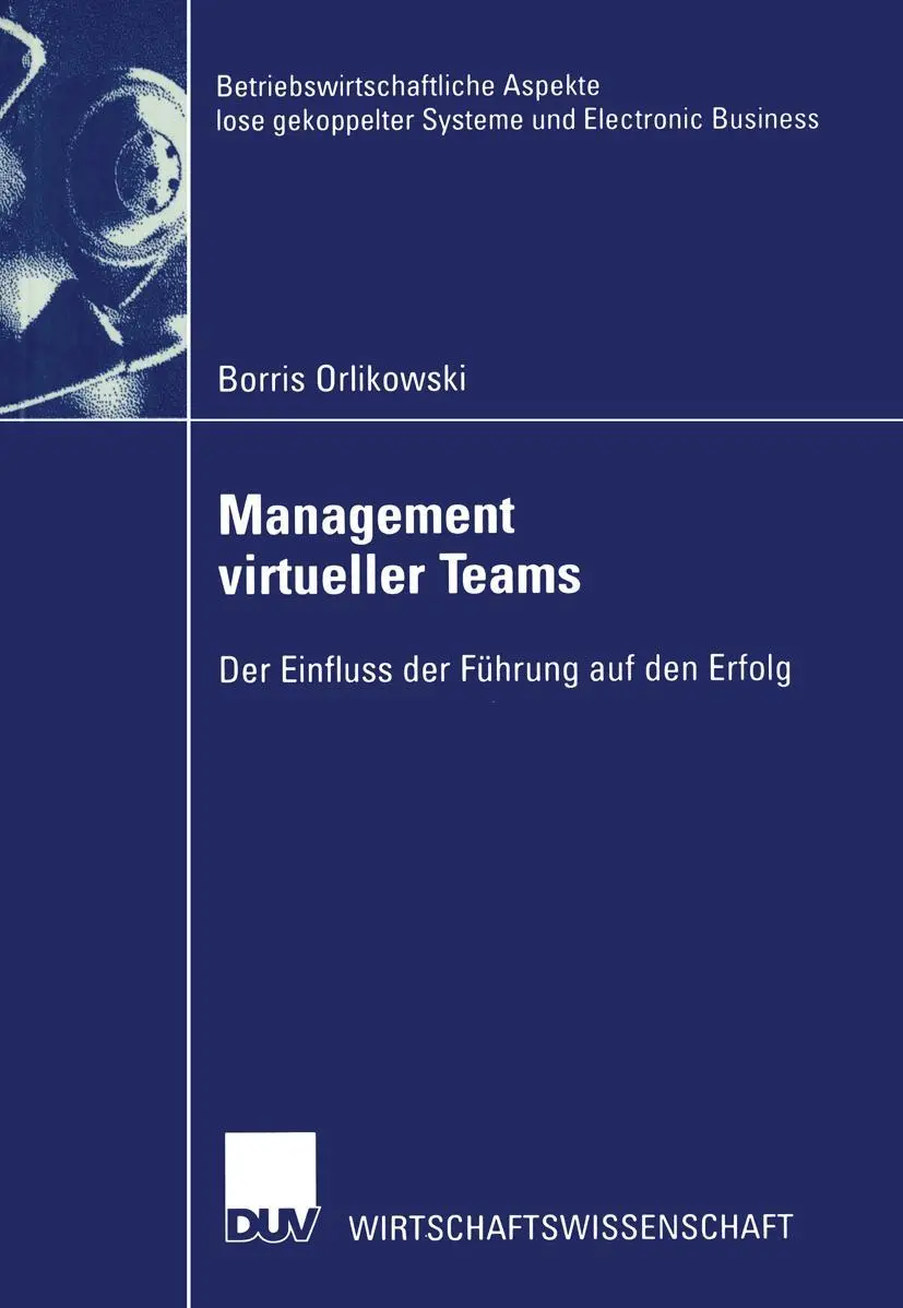 Cover: 9783824406517 | Management virtueller Teams | Der Einfluss der Führung auf den Erfolg