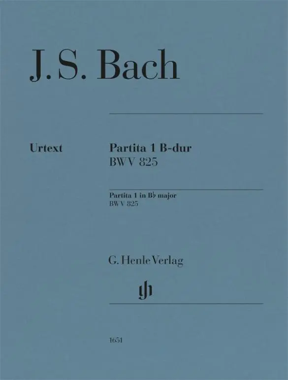 Cover: 9790201816517 | Johann Sebastian Bach - Partita Nr. 1 B-dur BWV 825 | Scheideler