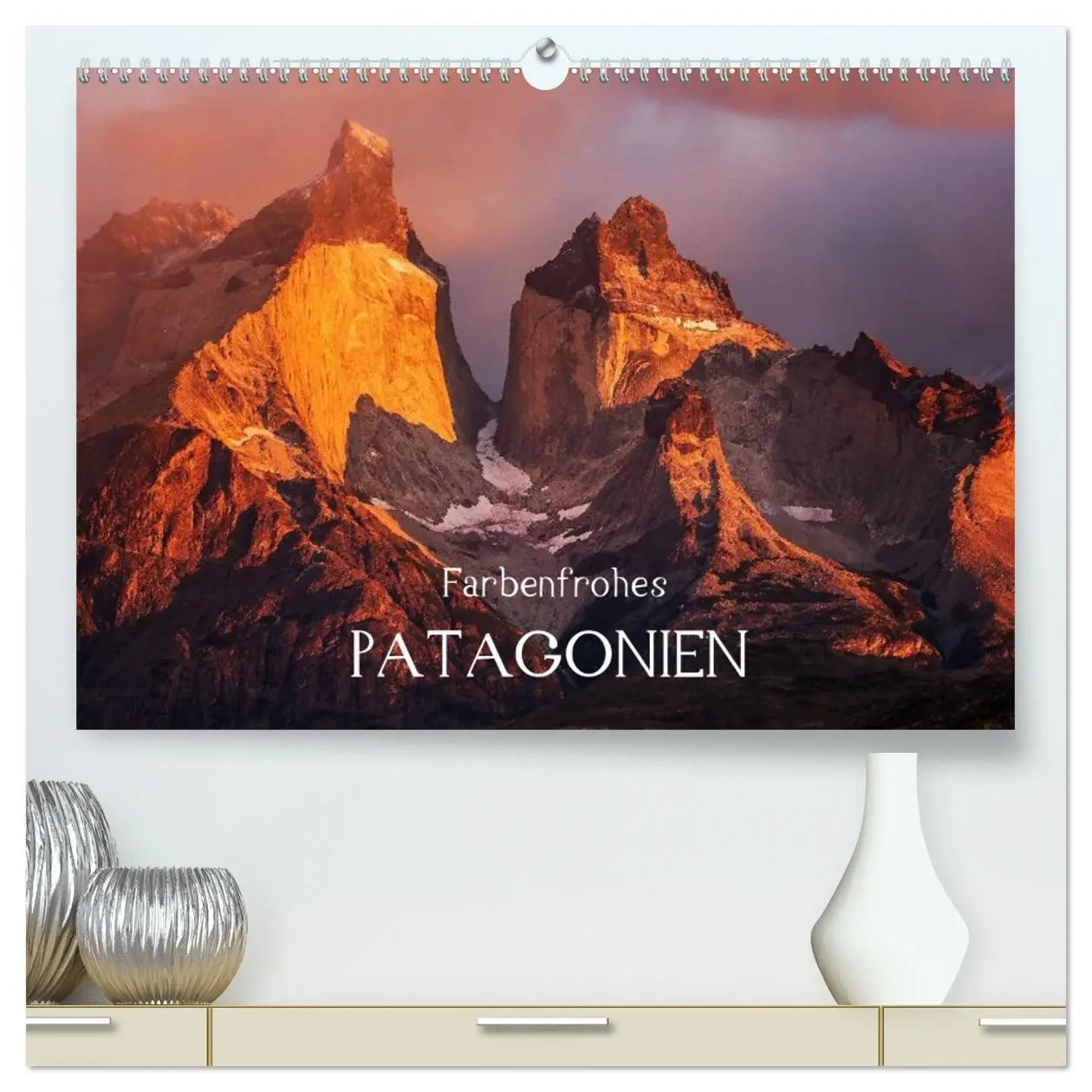 Cover: 9783516056617 | Farbenfrohes Patagonien (hochwertiger Premium Wandkalender 2026 DIN...