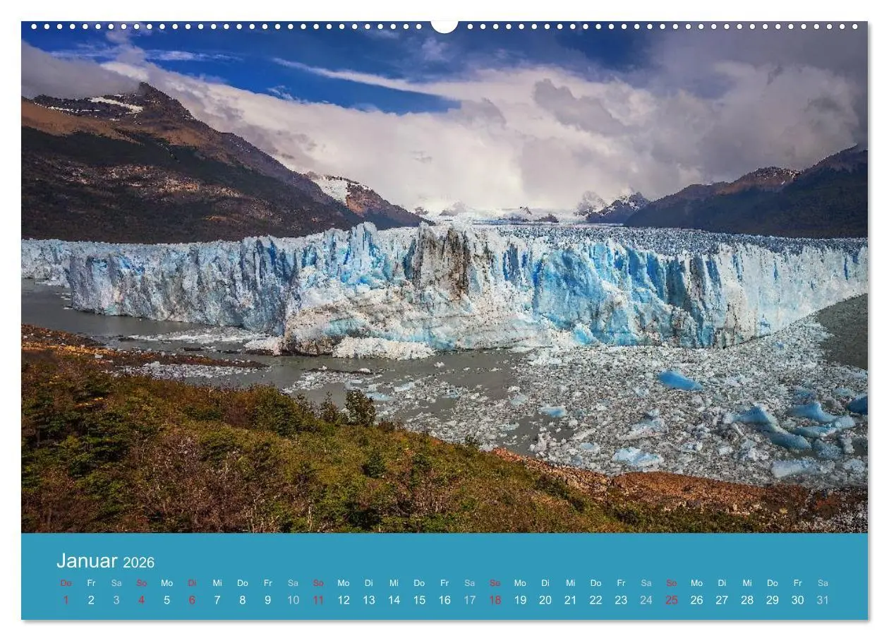 Bild: 9783516056617 | Farbenfrohes Patagonien (hochwertiger Premium Wandkalender 2026 DIN...