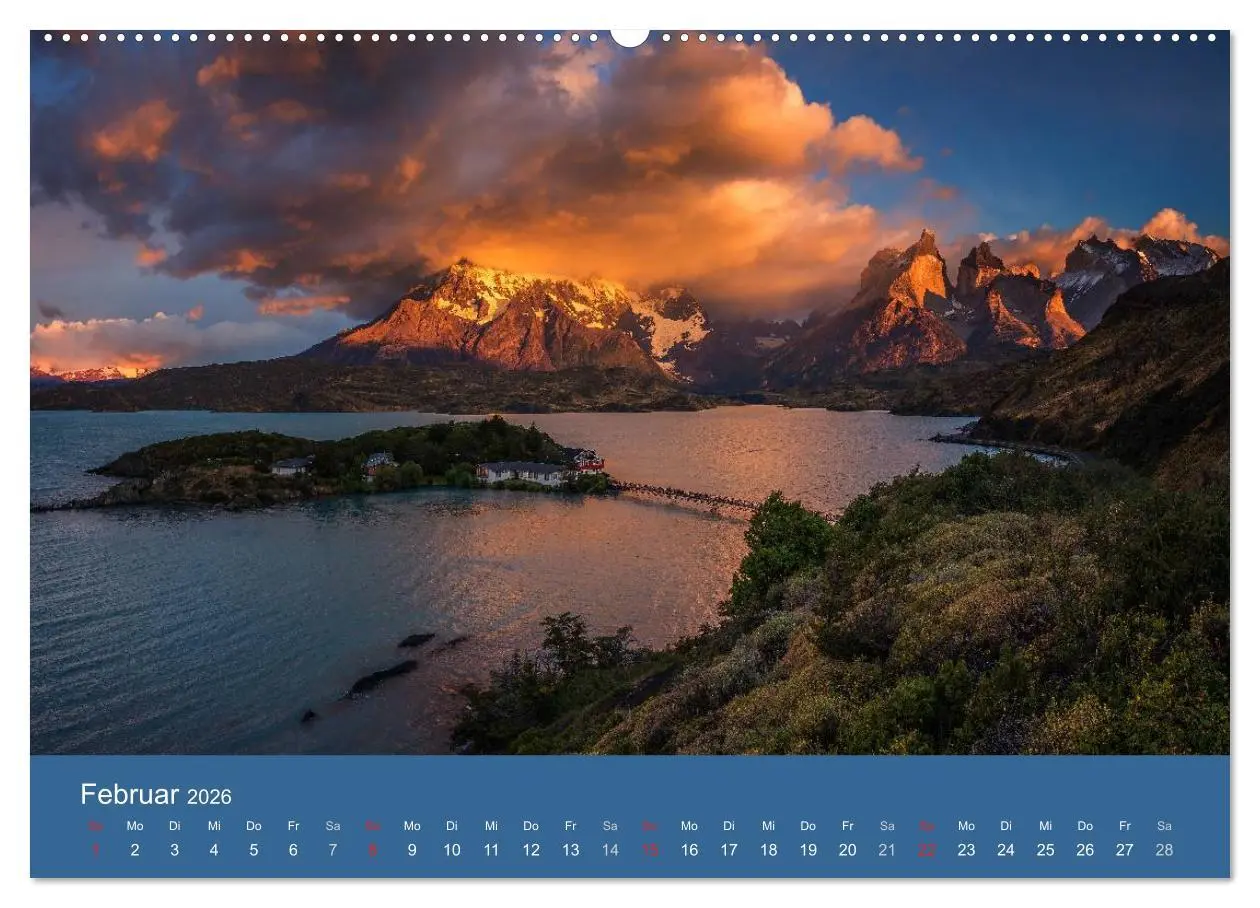 Bild: 9783516056617 | Farbenfrohes Patagonien (hochwertiger Premium Wandkalender 2026 DIN...